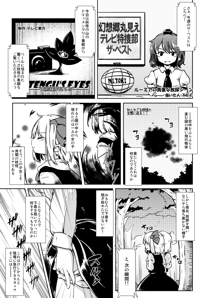 [街角麻婆豆 (よろず)] 東方の尿の合同です。～二度あることは三度ある～ (東方Project) [DL版]