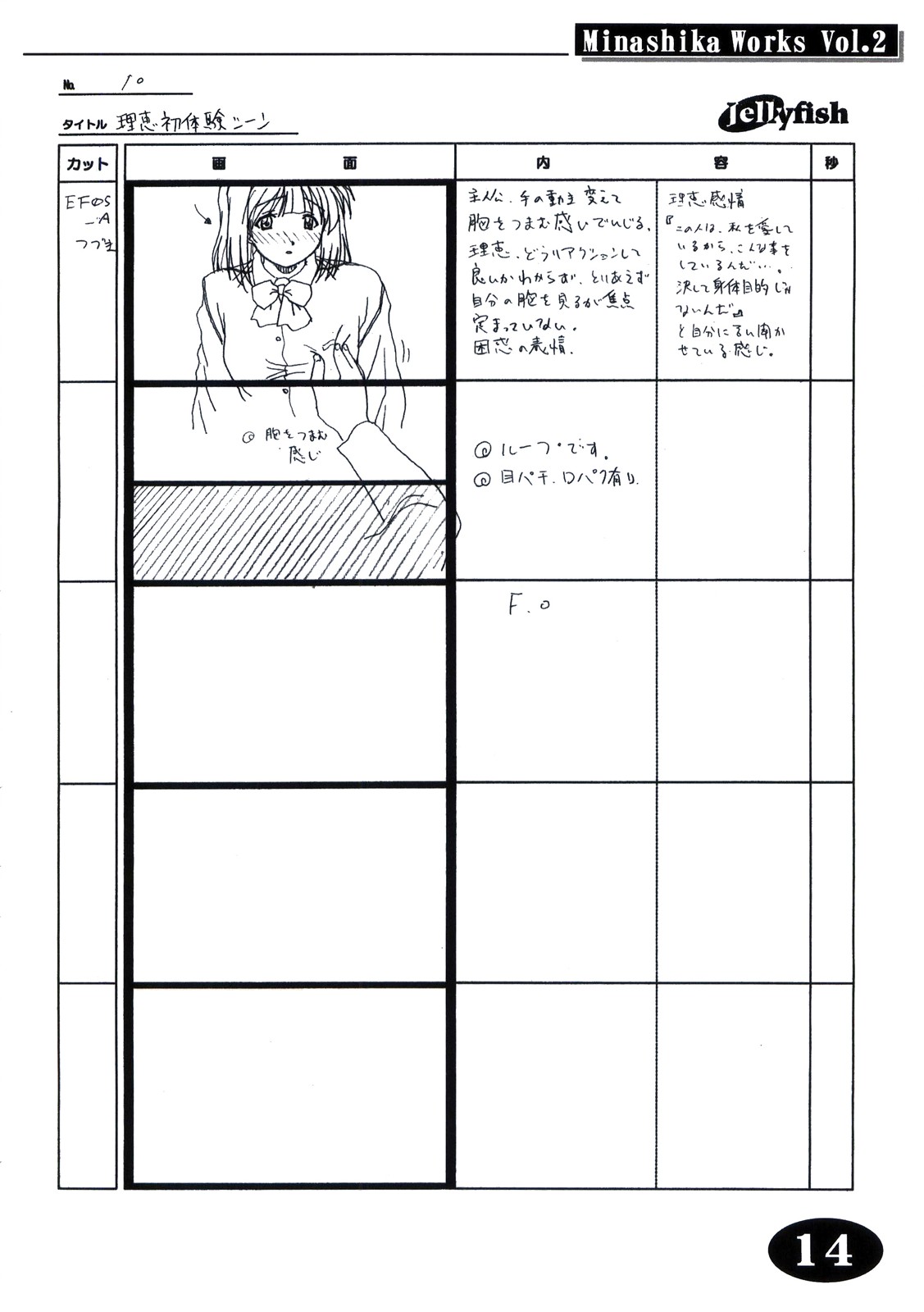 [マキノ事務所(滝美梨香)] Minasika Works Vol.2 「LOVERS ～恋に落ちたら…～」絵コンテ集