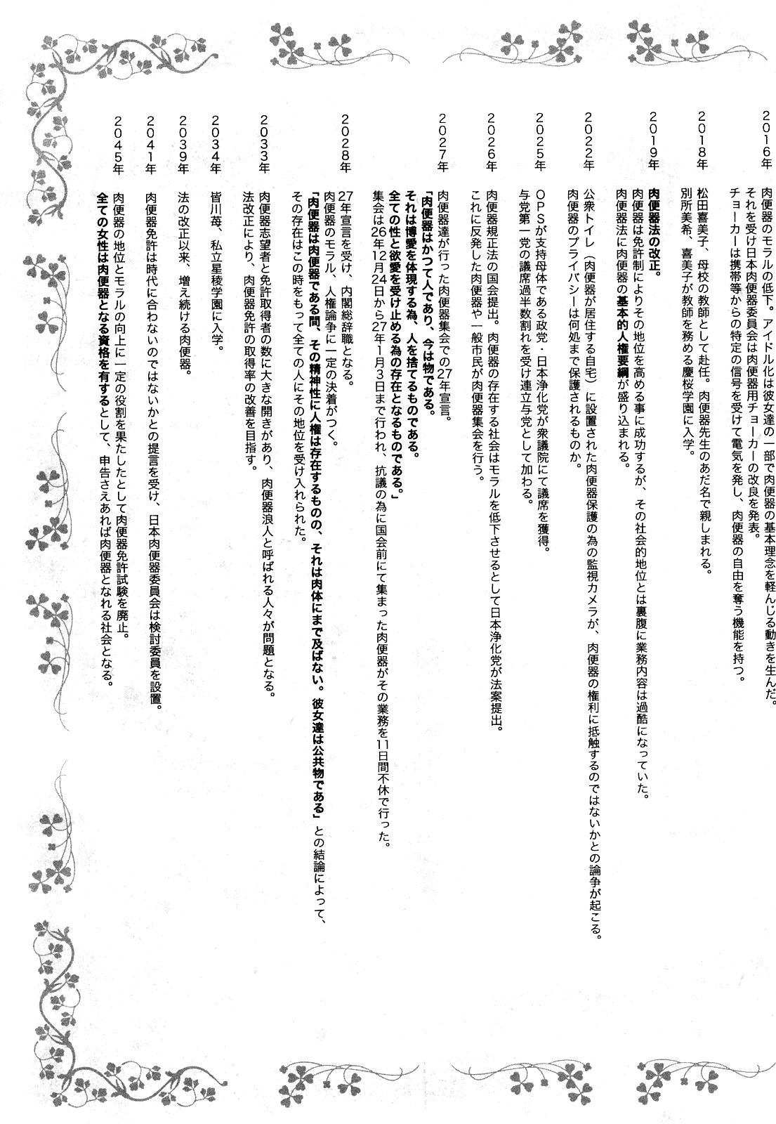 [まよねーず。] 肉便器システム年代記 [英訳]