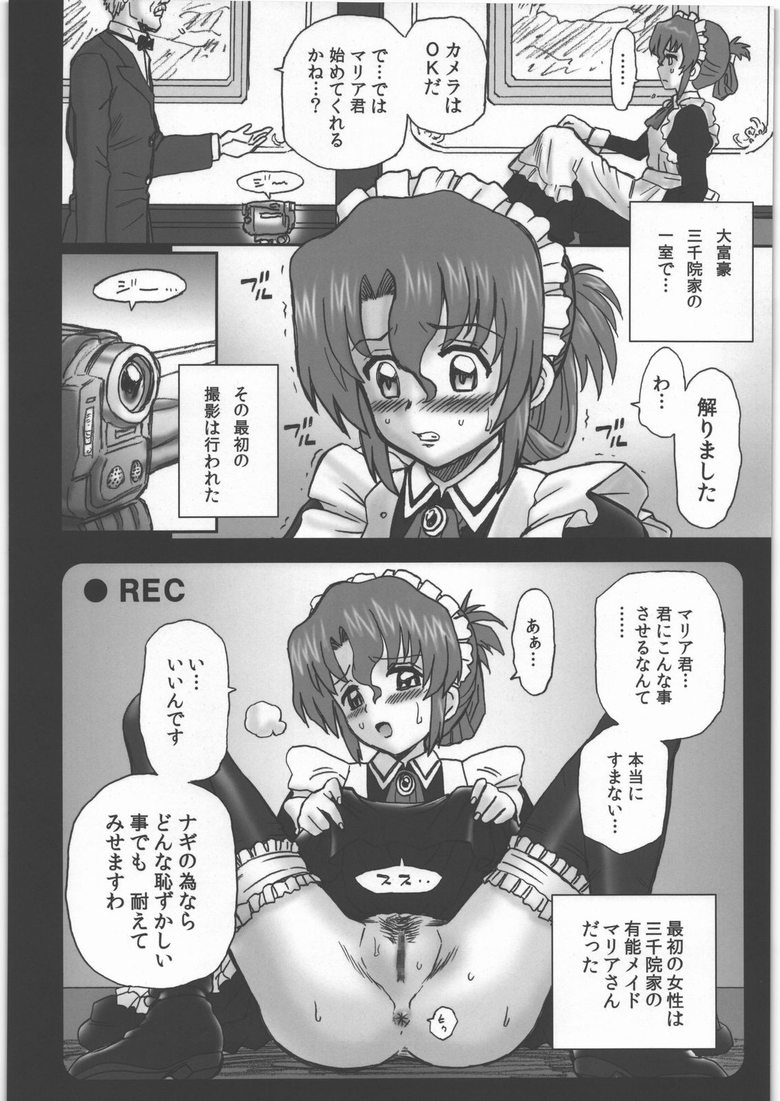 (COMIC1☆4) [RAT TAIL (Irie Yamazaki)] TAIL-MAN HAYATE BOOK (ハヤテのごとく!)