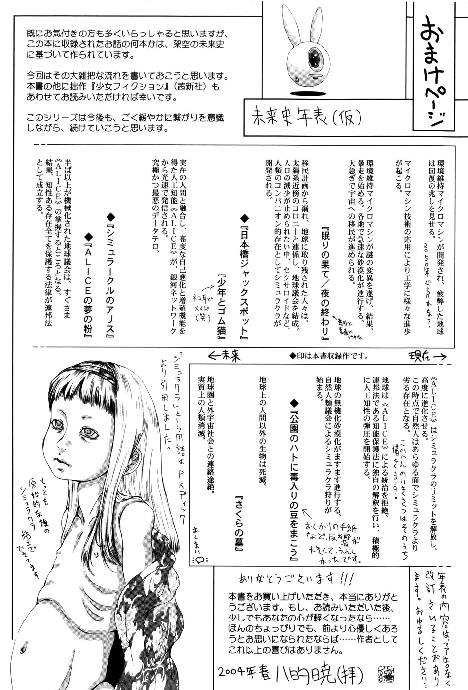 [八的暁] シミュラークルのアリス [英訳]