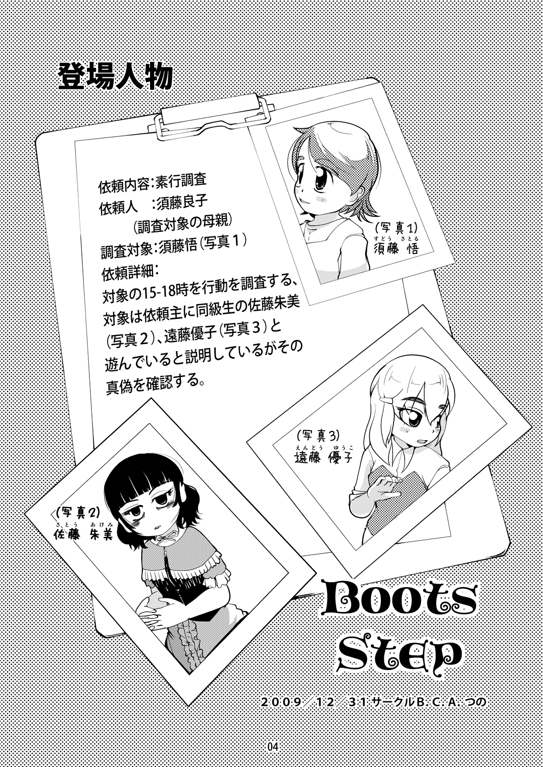 (C77) [サークルB.C.A. (つの] Boots Step