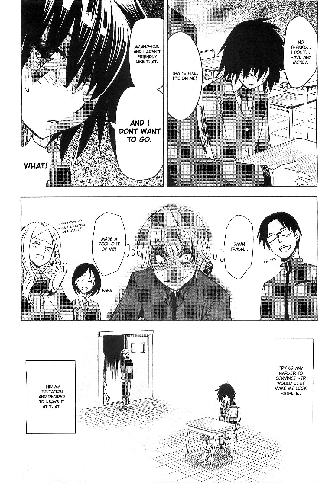 [犬江しんすけ] 貴と忌の境界 第1話 (コミックメガストア 2010年4月号) [英訳]