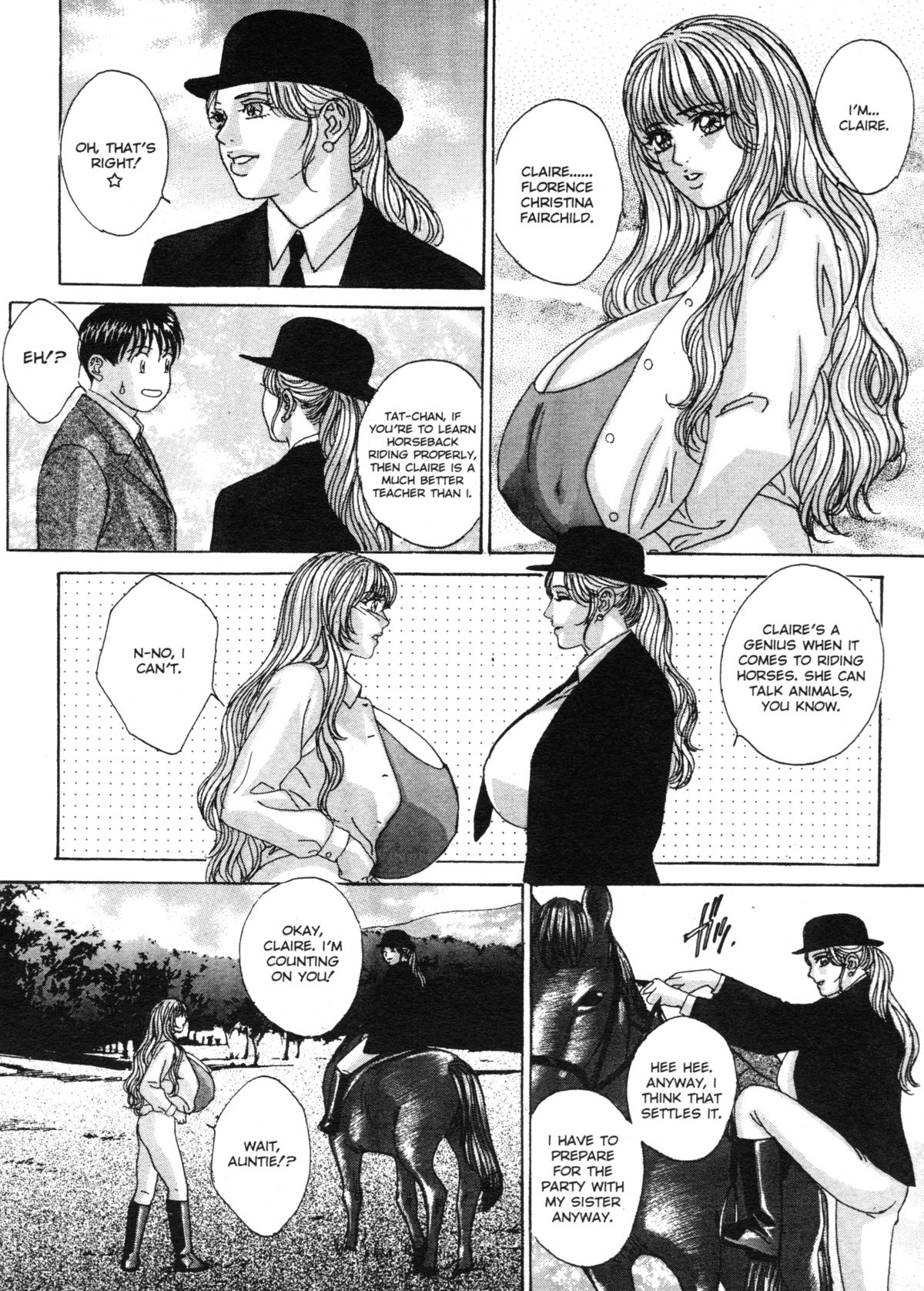 [にしまきとおる] ブルー・アイズ 第4巻 [英訳] [無修正]
