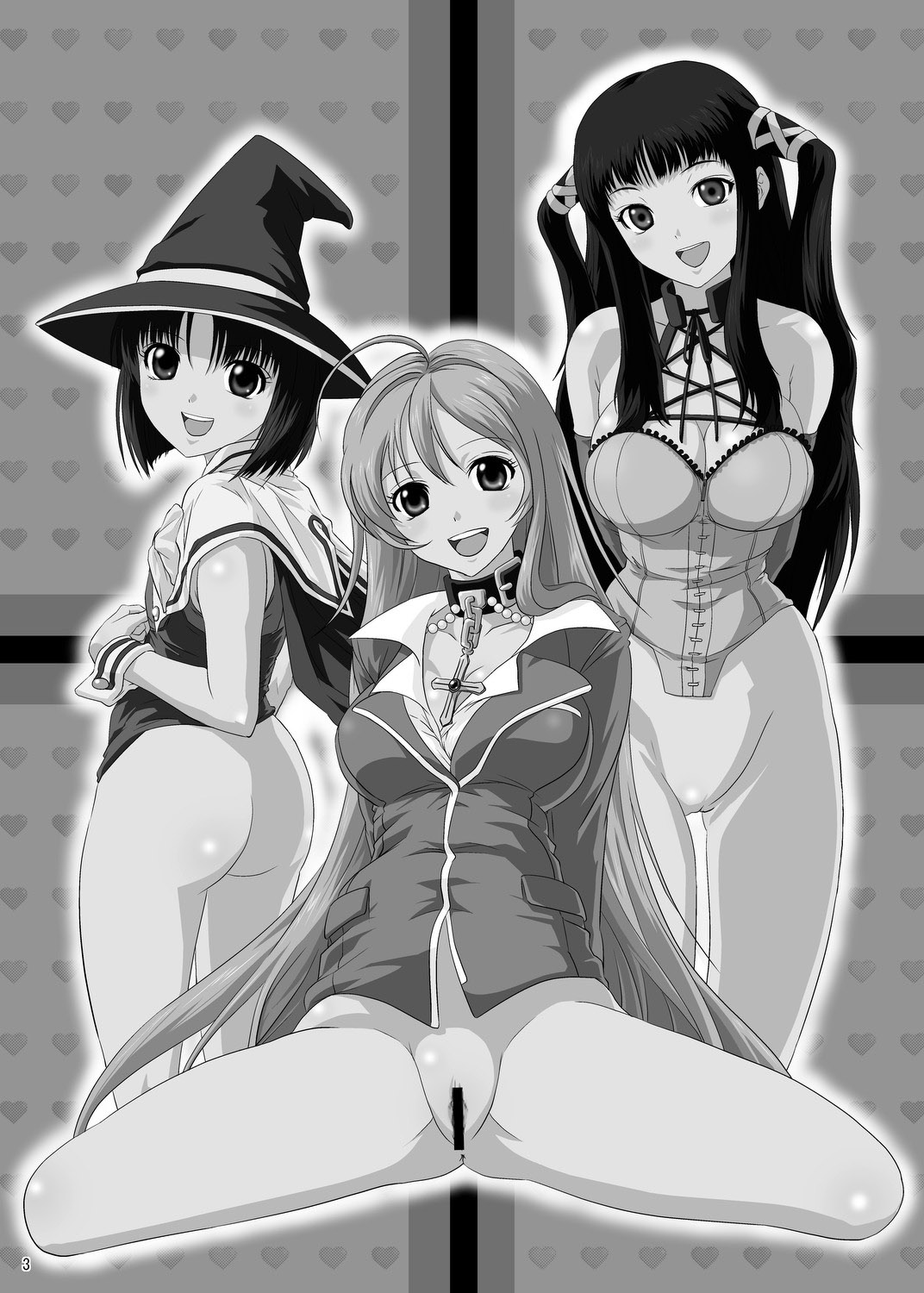 (C74) [鴨ローサーズ (右頼、オオバンブルマイ)] かぷかぷっちゅーっとバンパイア (ロザリオとバンパイア)