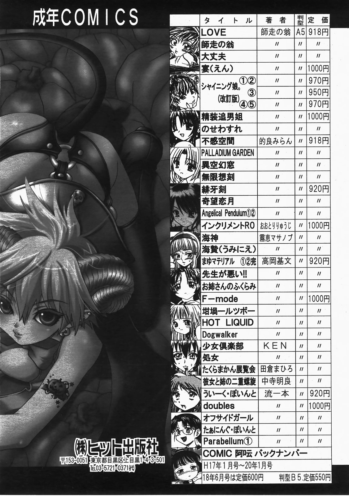 COMIC 阿吽 2008年2月号 VOL.141