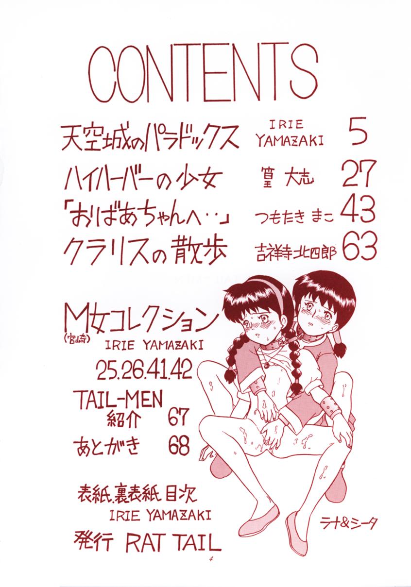 (C53) [RAT TAIL (Iよろず)] TAIL-MEN HAYAO MIYAZAKI BOOK (よろず)