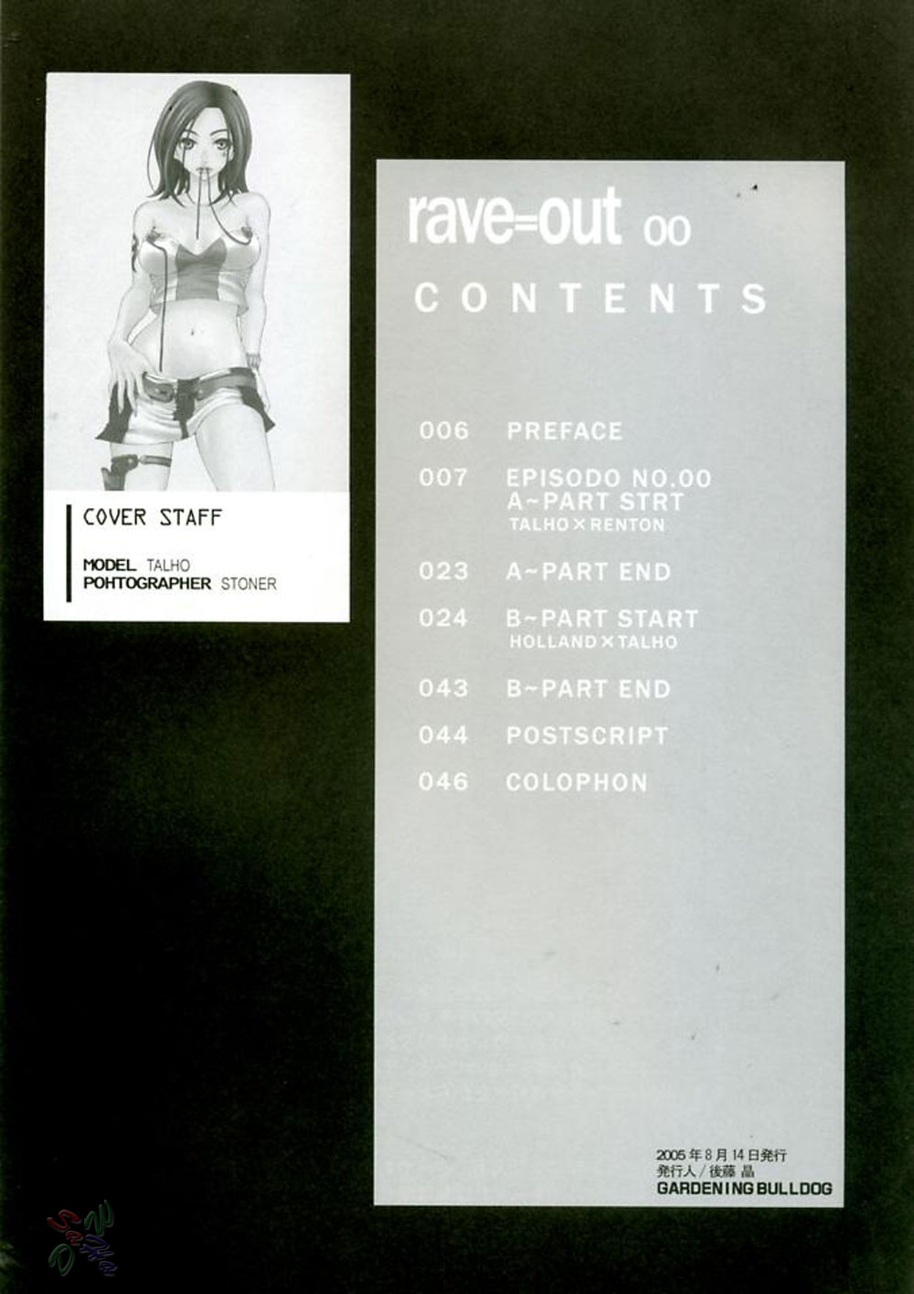 (C68) [ガーデニング・ブルドッグ (後藤晶)] rave=out (交響詩篇エウレカセブン) [英訳]