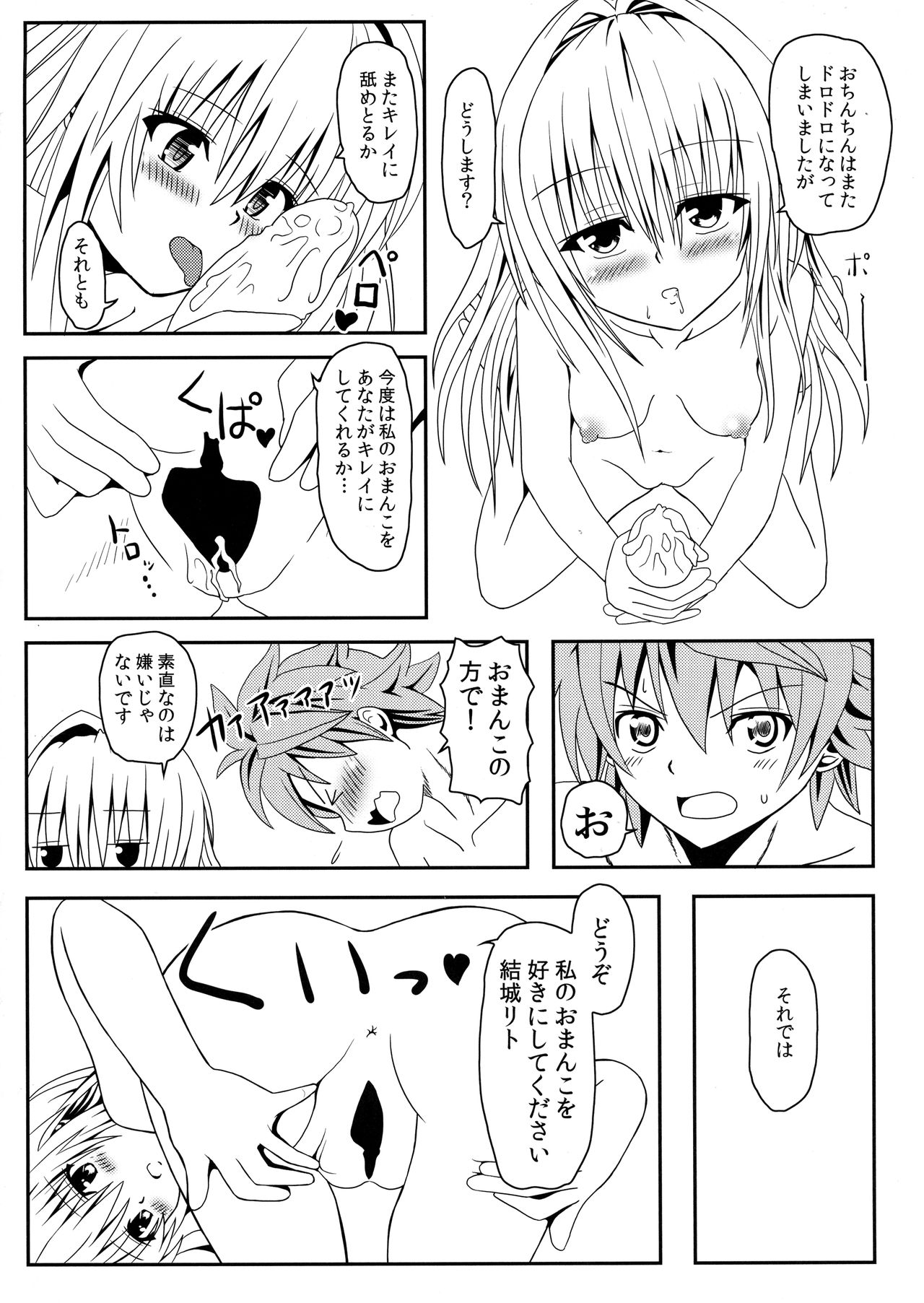 (C86) [享樂苑 (あく)] 続ヤミちゃんのかんづめ (To LOVEる -とらぶる-)