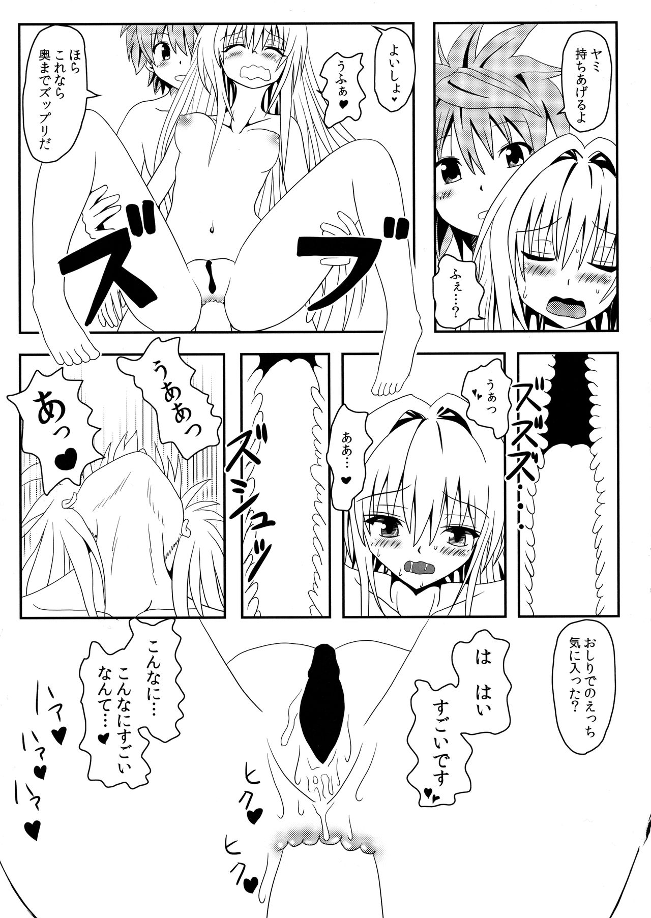 (C86) [享樂苑 (あく)] 続ヤミちゃんのかんづめ (To LOVEる -とらぶる-)