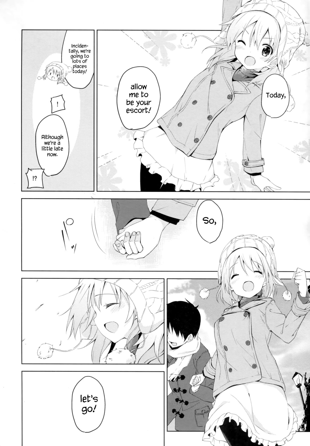 (C91) [咳寝 (咳寝はじめ)] ごちそうはココアですか? (ご注文はうさぎですか?) [英訳]