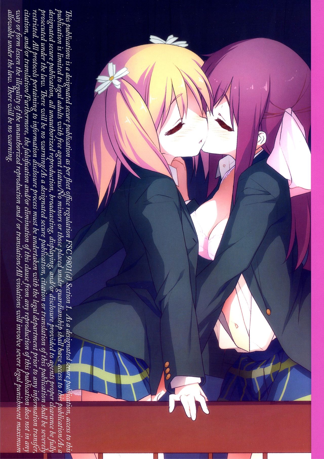 (C86) [bolze. (rit.)] 百合姦 (桜Trick) [英訳]