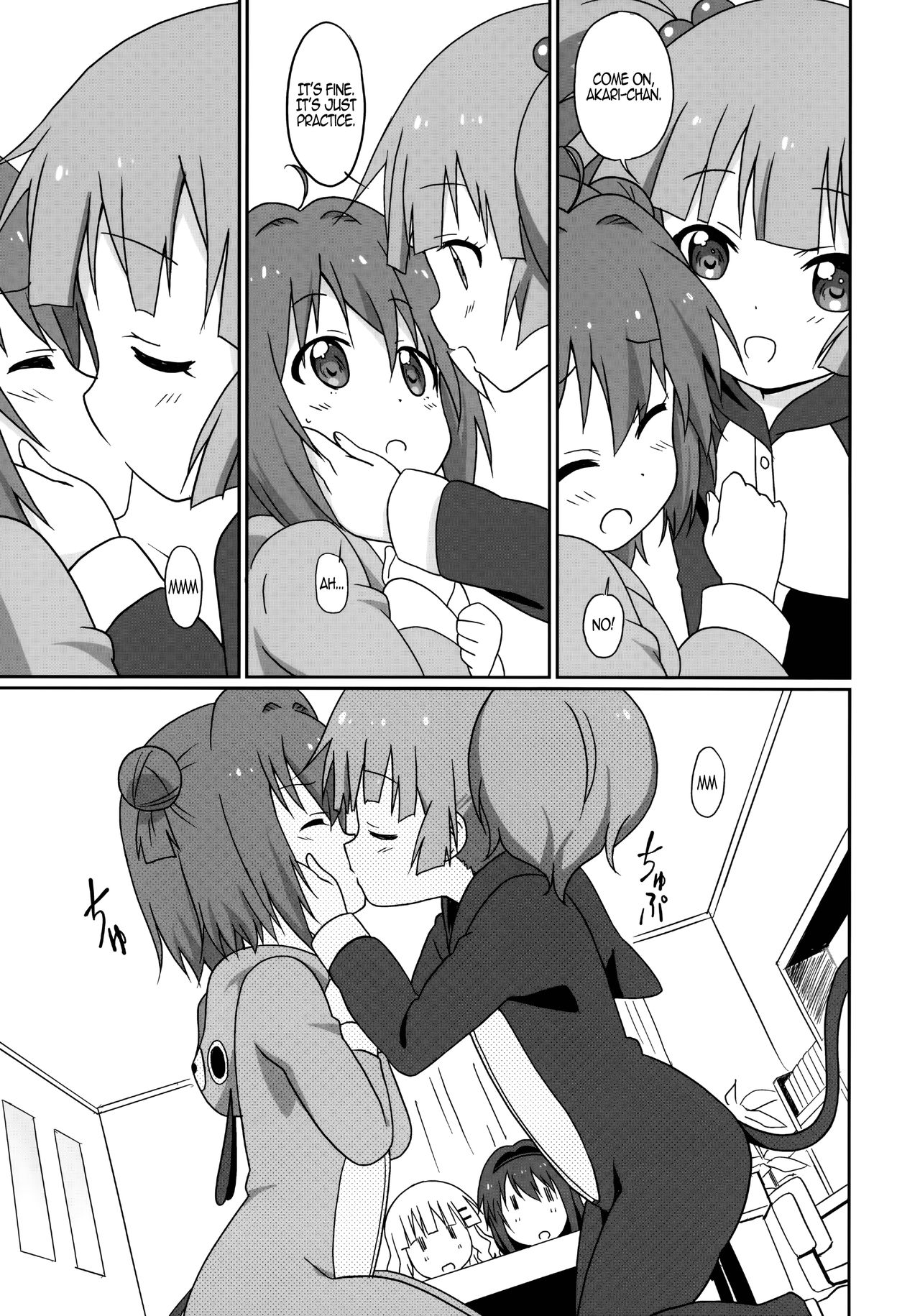 (C89) [サークルヘロン (白真弓)] まげじゅん39 (ゆるゆり) [英訳]
