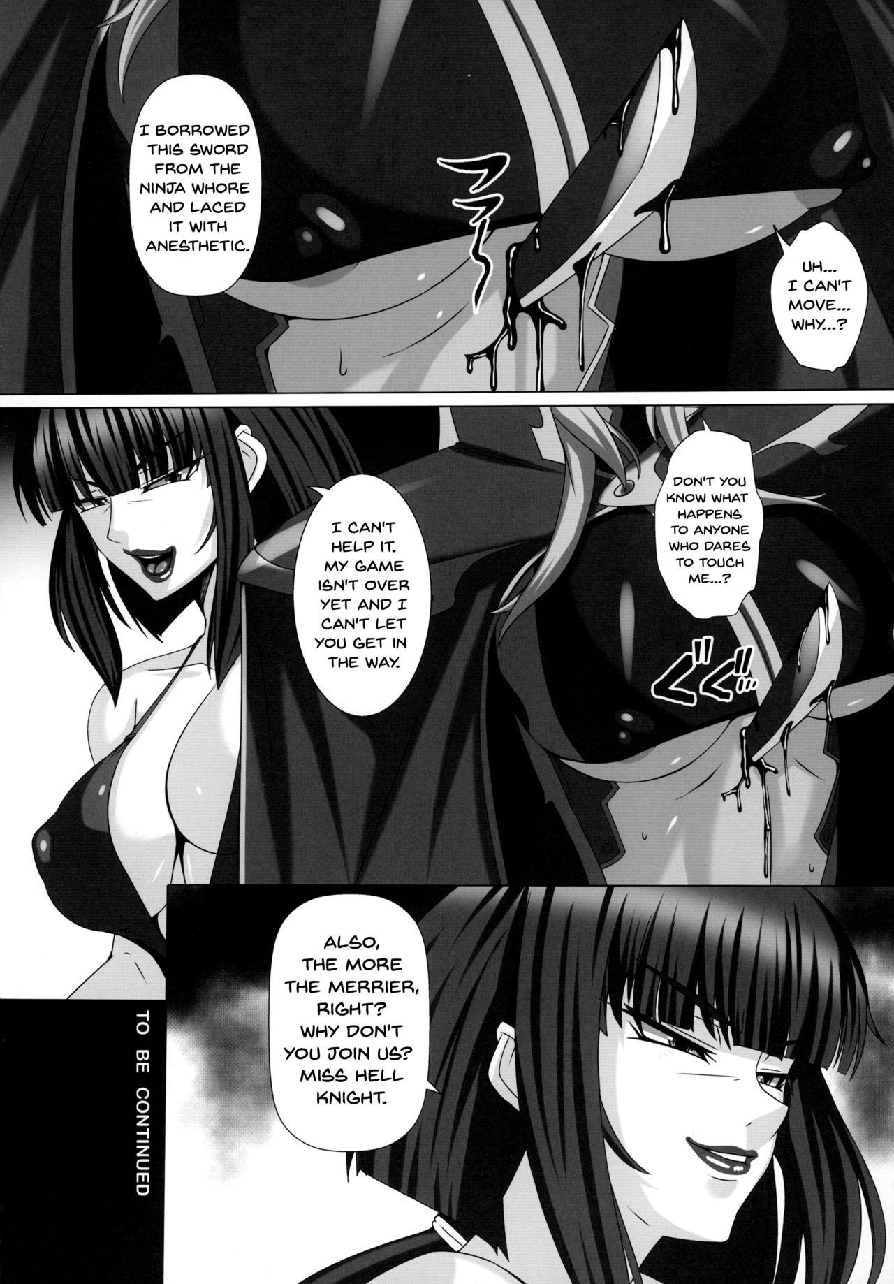 [R.c.W.d] 闇に堕つくノ一たち THIRD (対魔忍アサギ) [英訳]