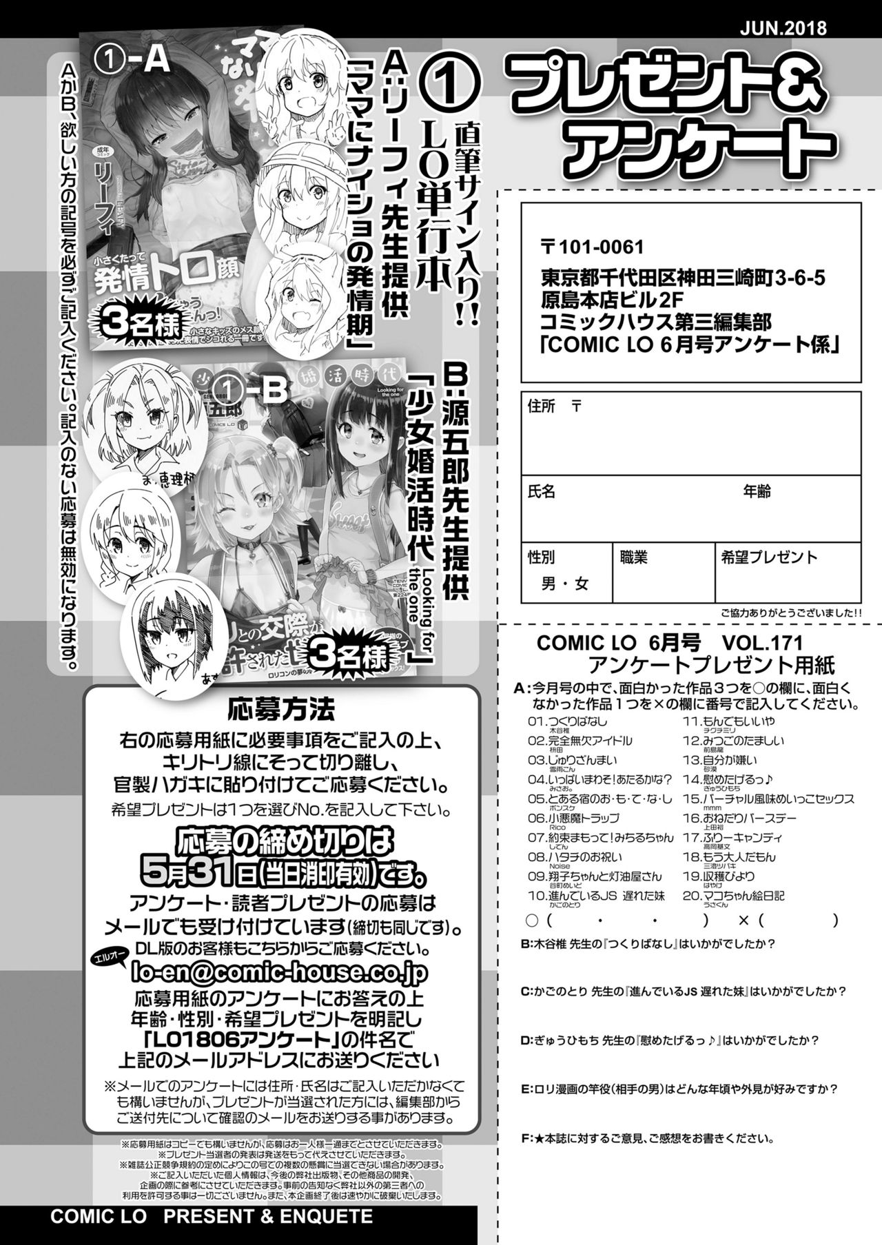 COMIC LO 2018年6月号 [DL版]