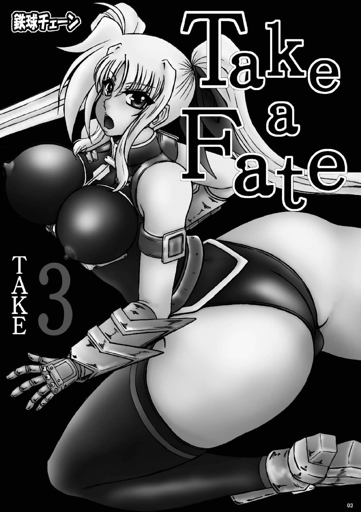 (COMIC1☆11) [鉄球チェーン (きりもみ☆しゅーと)] Take a Fate take3 (魔法少女リリカルなのは)