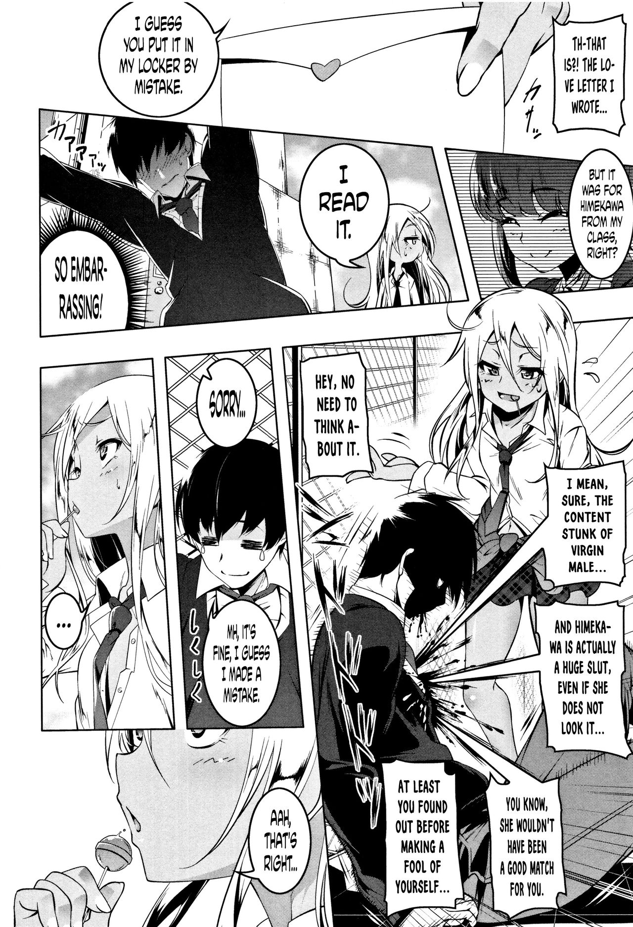 [田辺京] ぺたん娘びっち 第3、5話 [英訳]