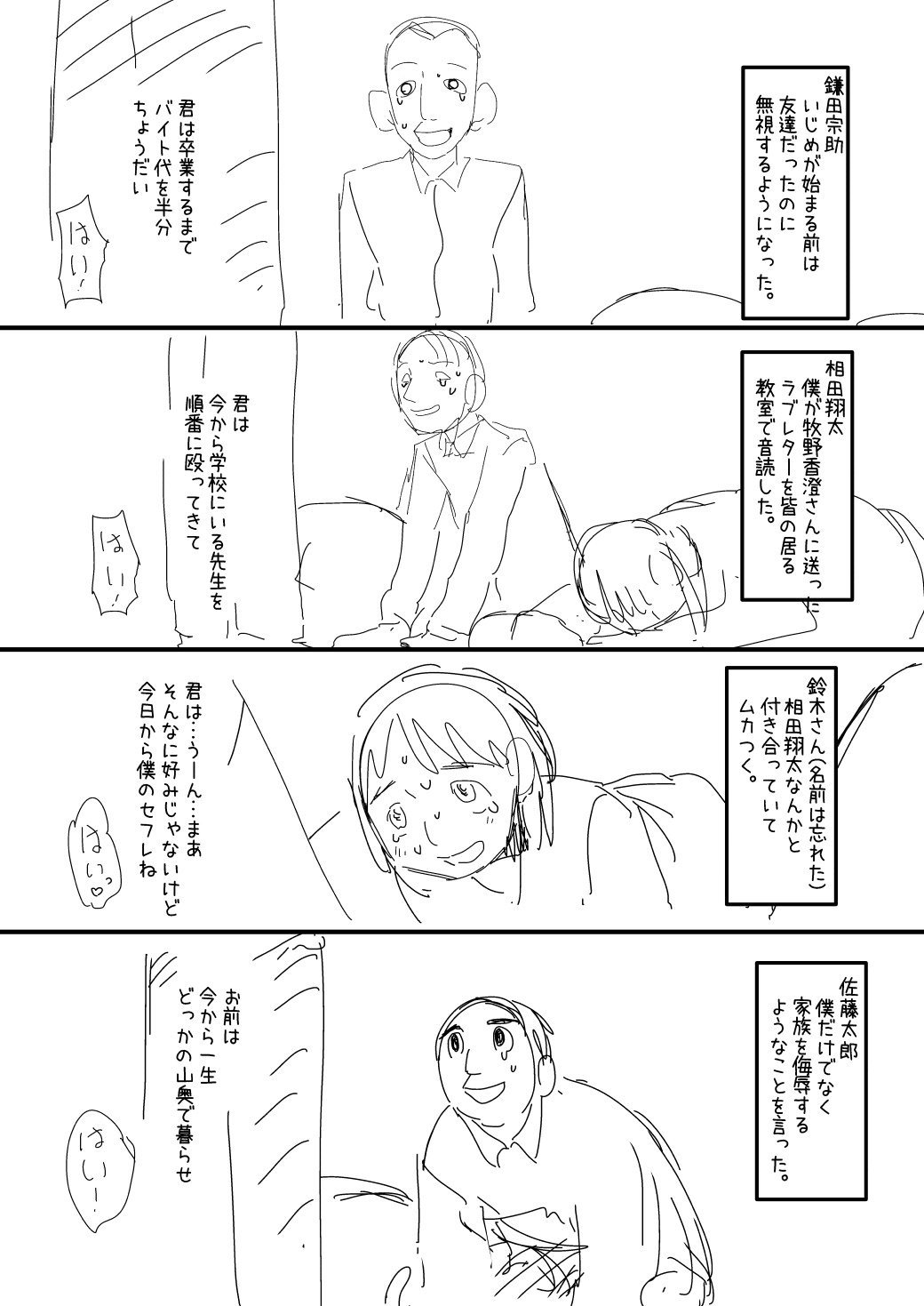 [杉浦次郎] 催眠おじさん漫画２作目ネーム