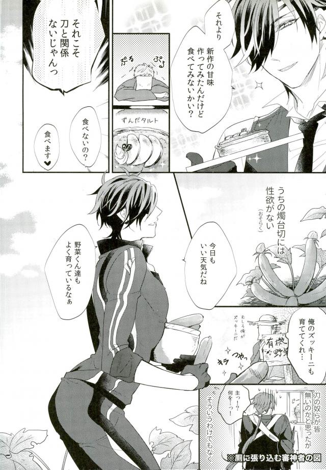 (超閃華の刻 関西22) [irorabbi (ありま)] 燭台切が夜伽してくれないっ! (刀剣乱舞)