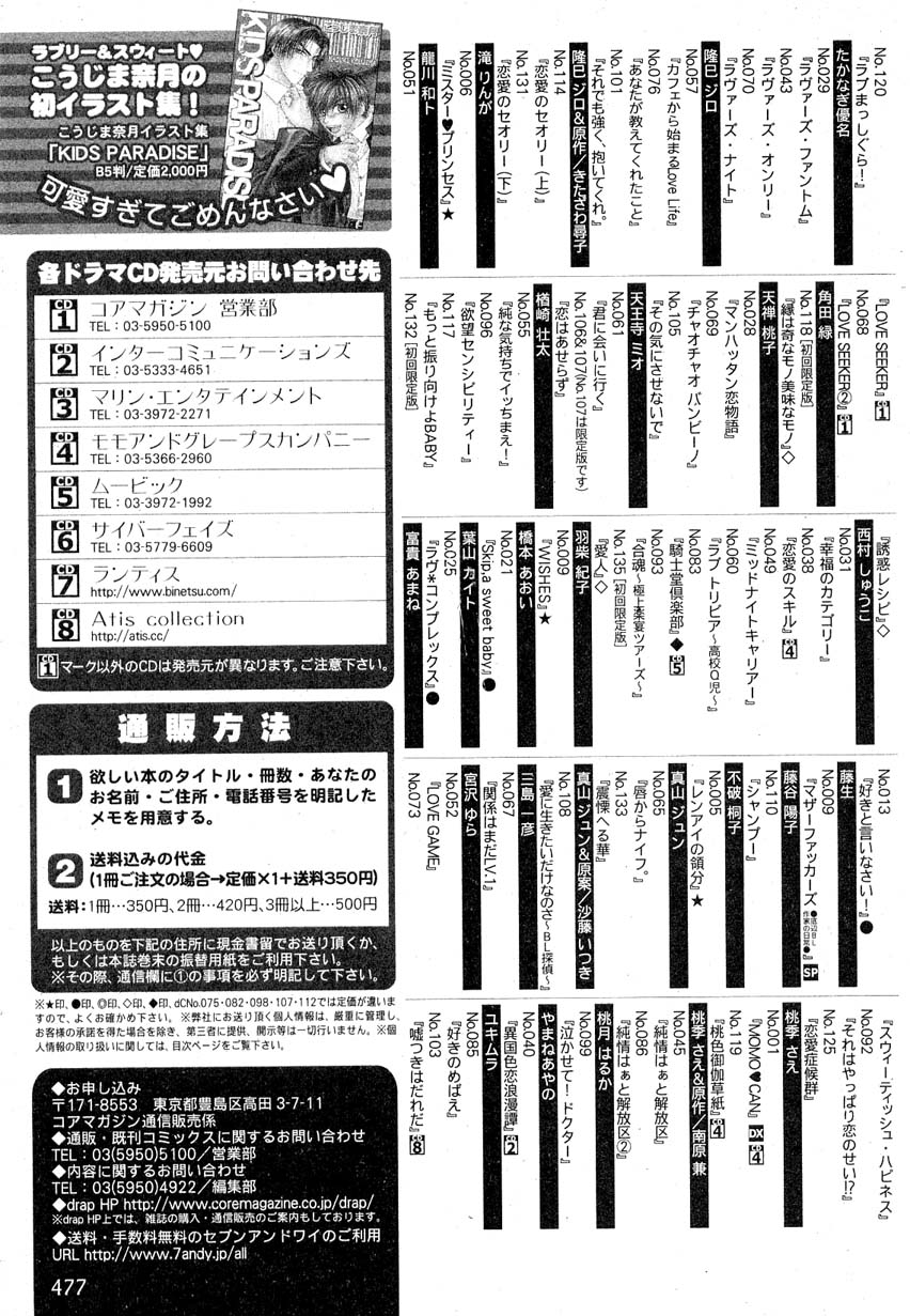 ドラ 2007年08月号