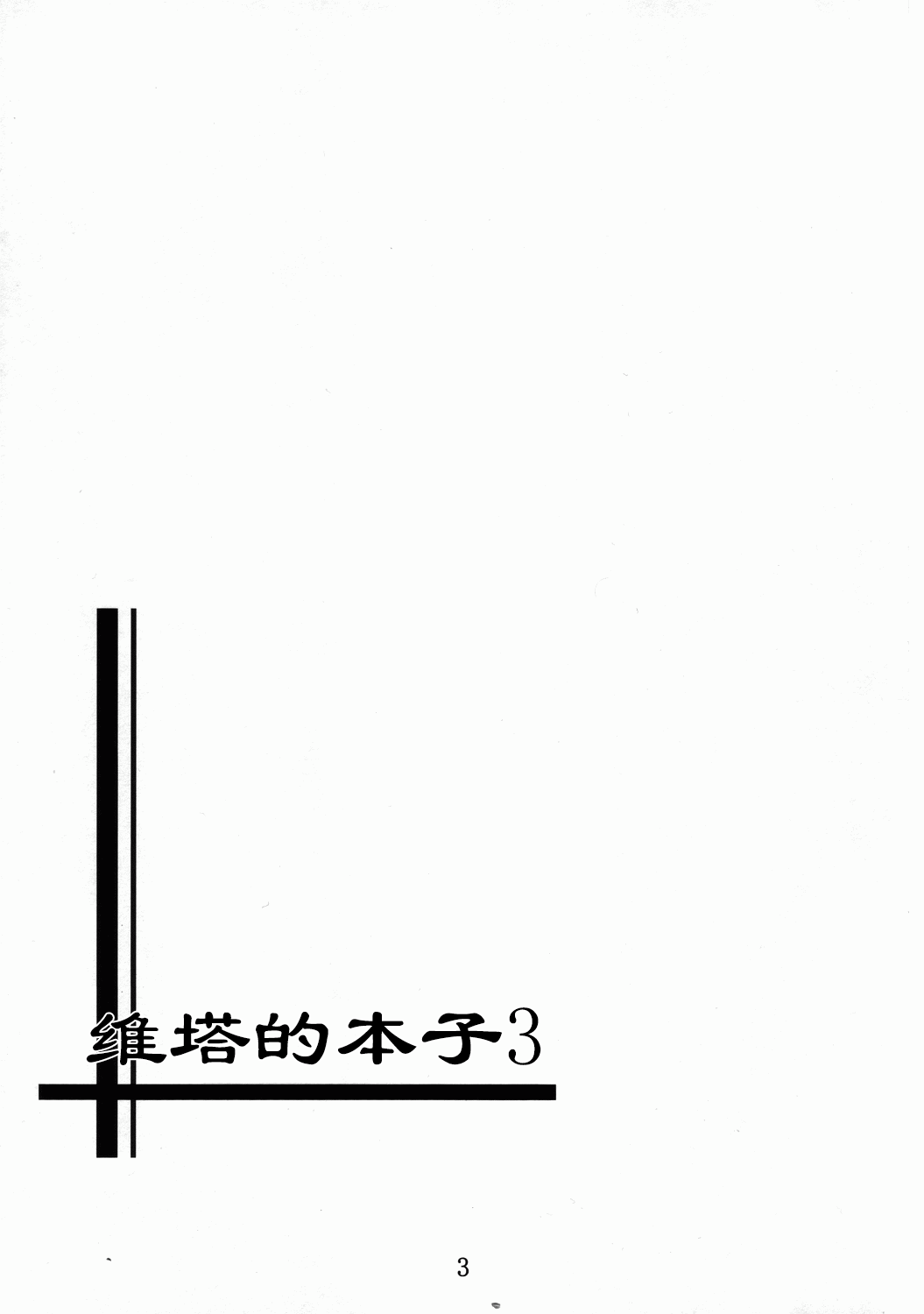 (C72) [夜の勉強会 (ふみひろ)] ヴィータの本 3 (魔法少女リリカルなのは) [中国翻訳]