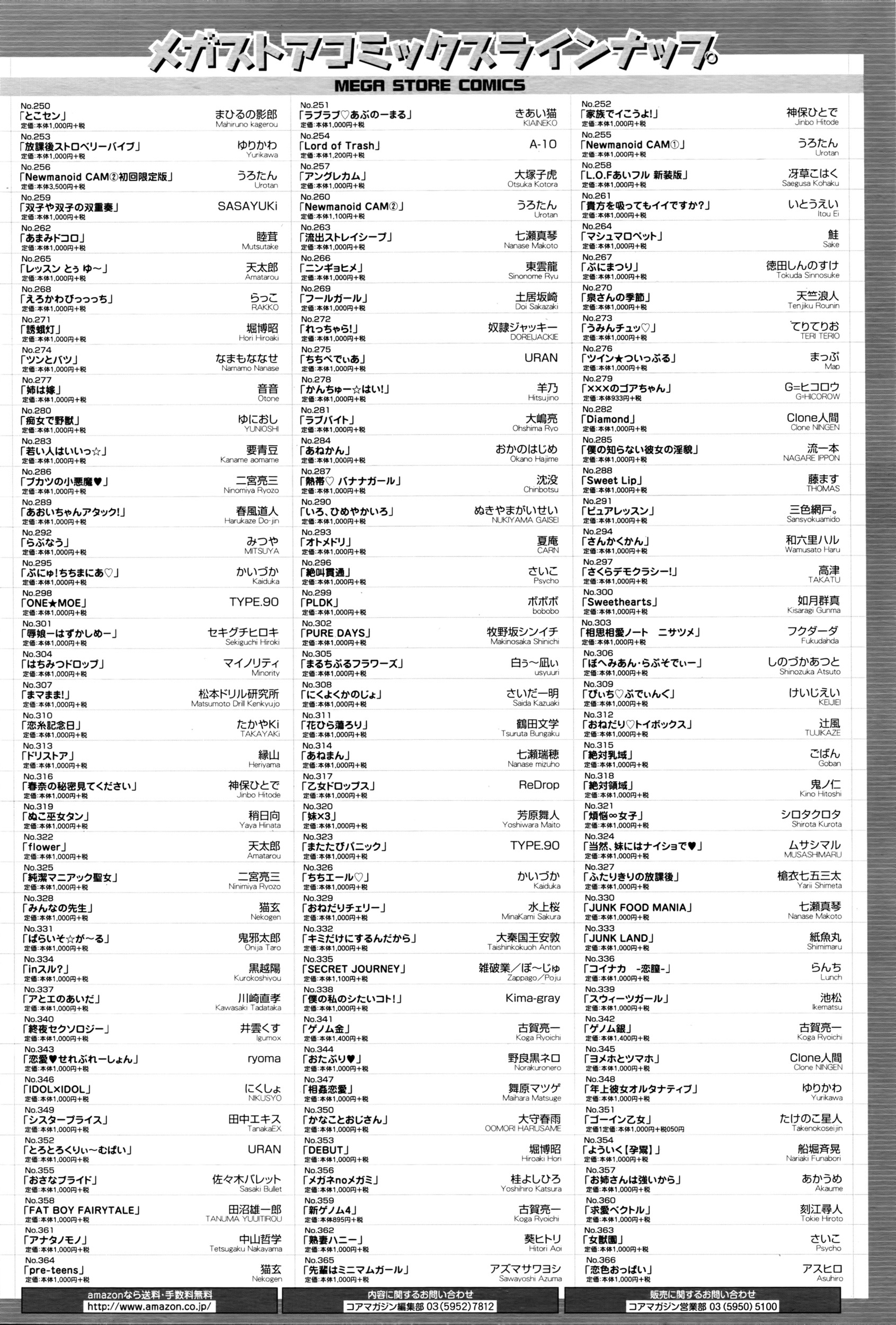 コミックメガストアα 2016年3月号