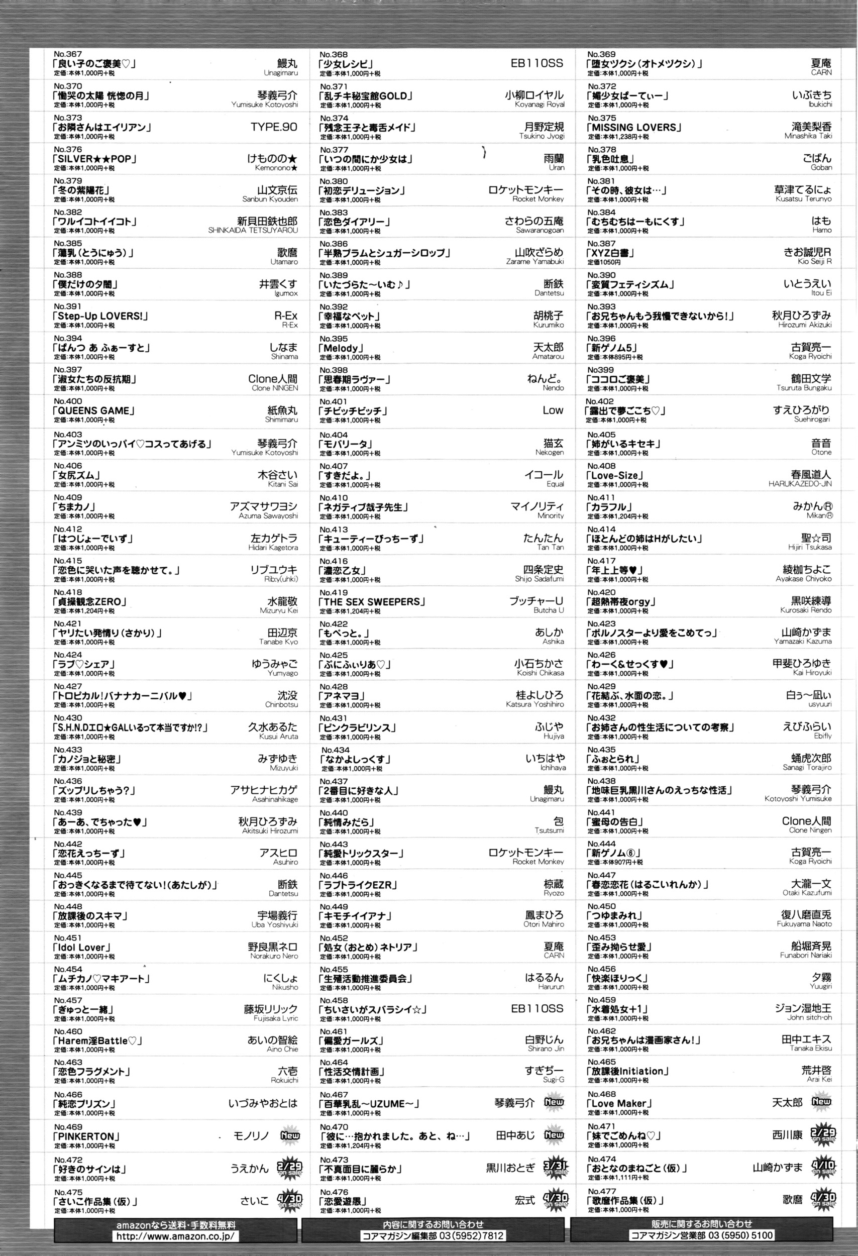 コミックメガストアα 2016年3月号