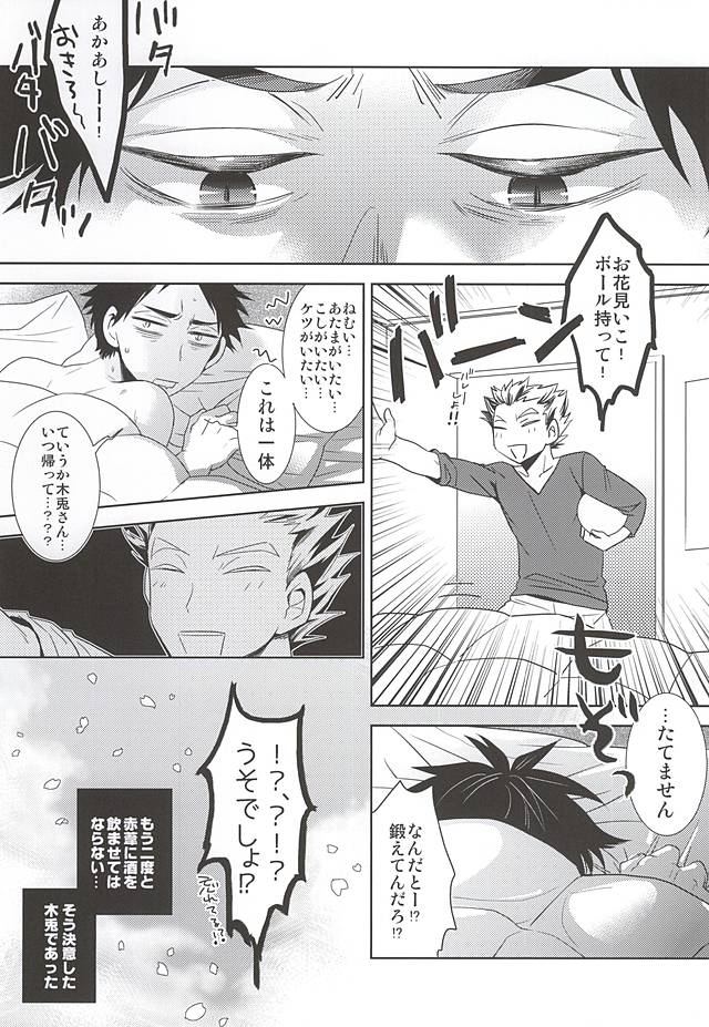 (ボクと恋の啓示) [放浪 (みちのく)] さくらひらひら、 (ハイキュー!!)