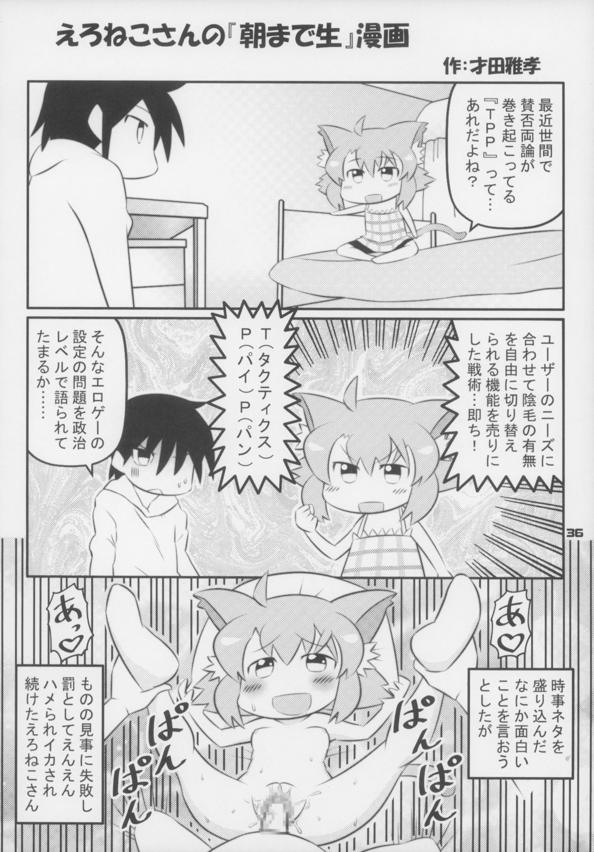 (C83) [ぐるり堂 (よろず)] えろねこさんトリロジー アナルシルバー