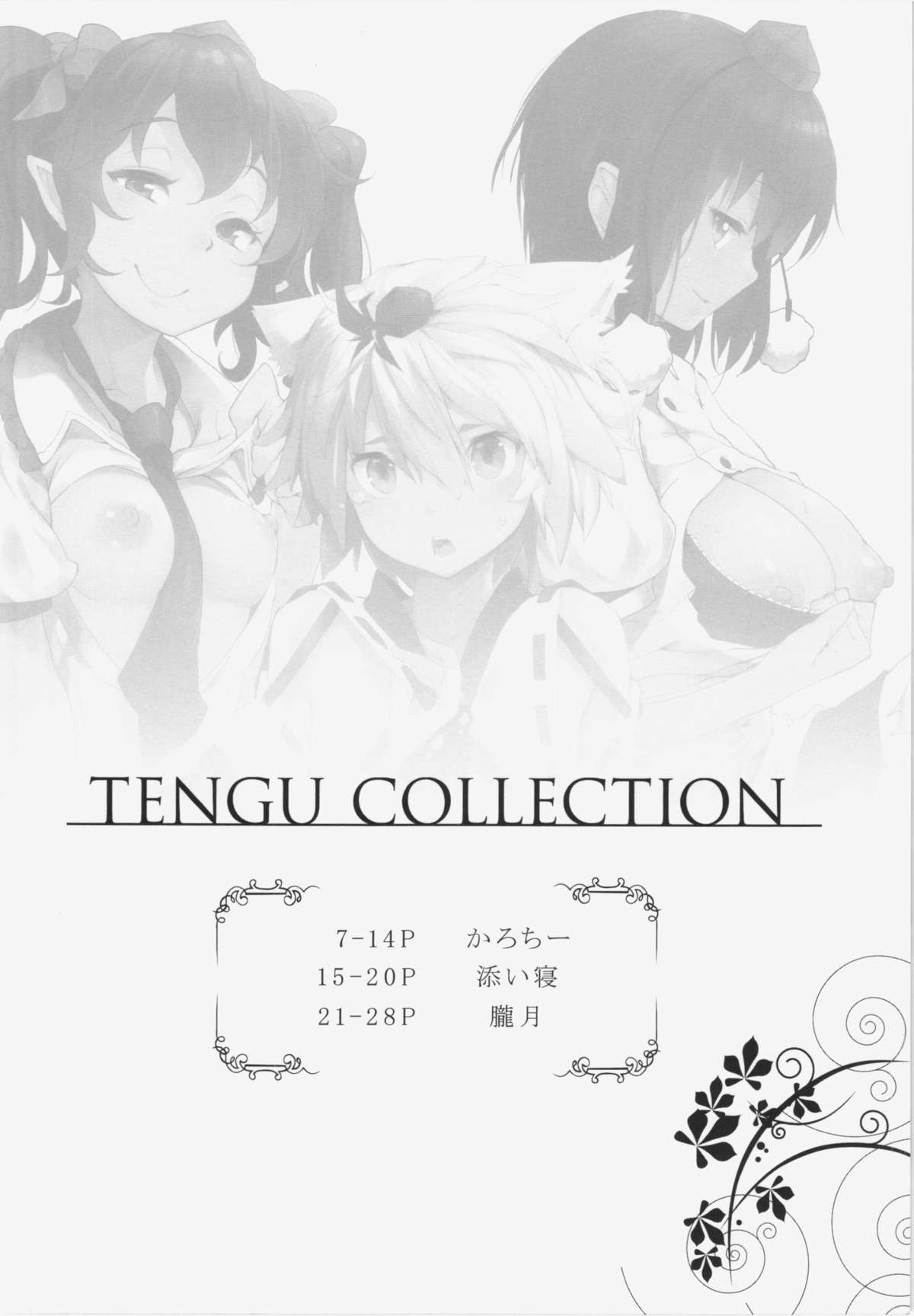 (例大祭12) [えくりぷす、餅屋、はんなま (朧月、かろちー、添い寝)] TENGU COLLECTION (東方Project)