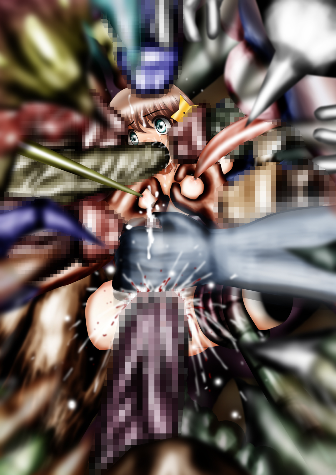 [でんで] 『不思議世界-Mystery World-ののな24』～ののなの続四肢消滅双成り輪姦淫地獄とちふゆの突撃～ [DL版]