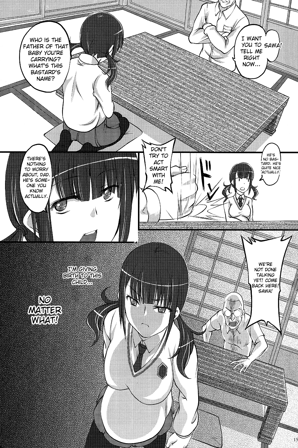 (サンクリ57) [漸速ライダー (天漸雅)] できちゃったり産んじゃったり (TARI TARI) [英訳]