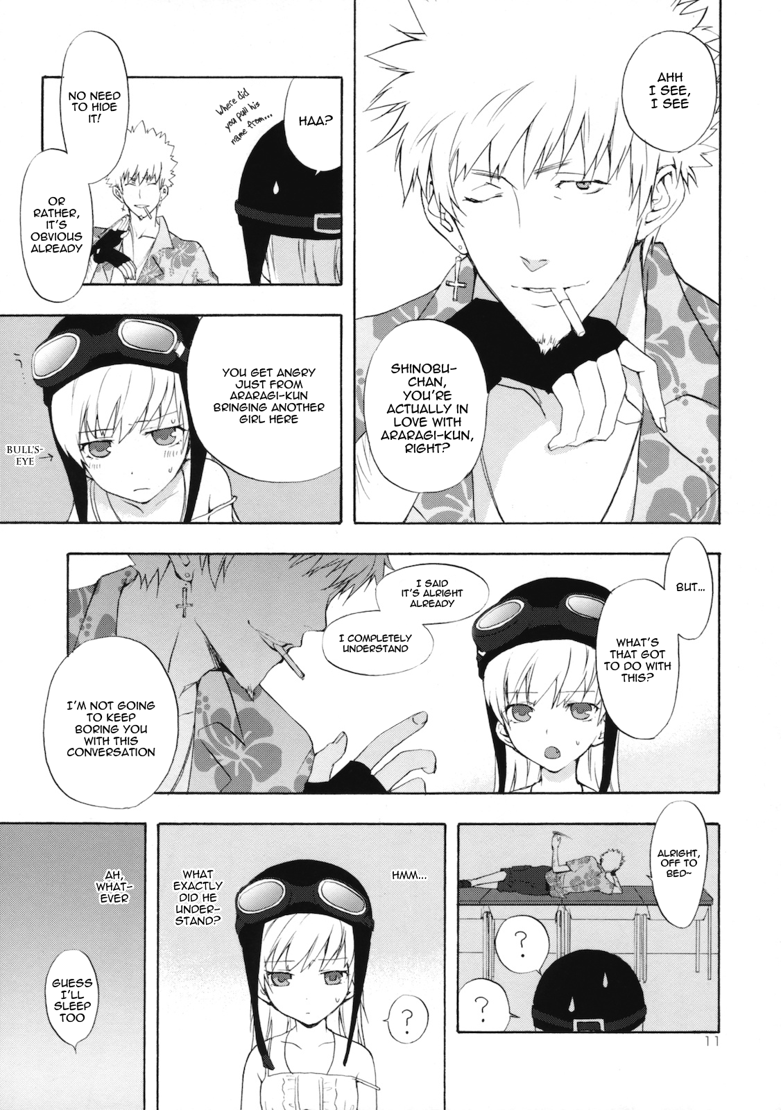 (サンクリ46) [ああ愛してる (たいしょう)] 忍野さんちの忍ちゃん。その2 (化物語) [英訳]
