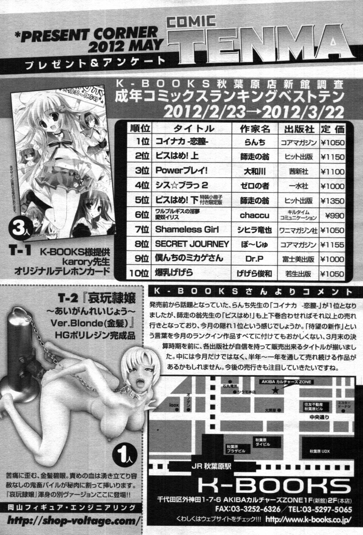 COMIC 天魔 2012年5月号 [ページ欠落]