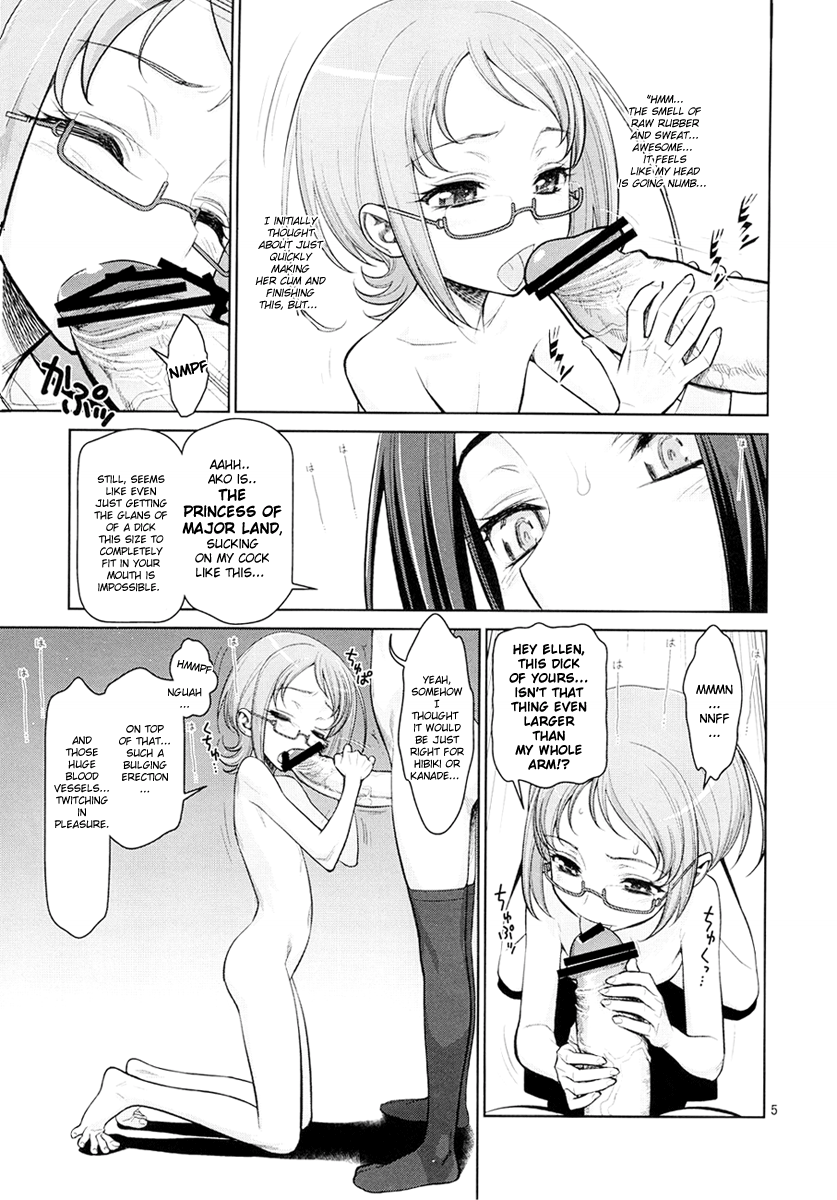 (C81) [ゲルピン(水無月十三)] いけないアコちゃん AKOセクシーシンフォニー (スイートプリキュア) [英訳]