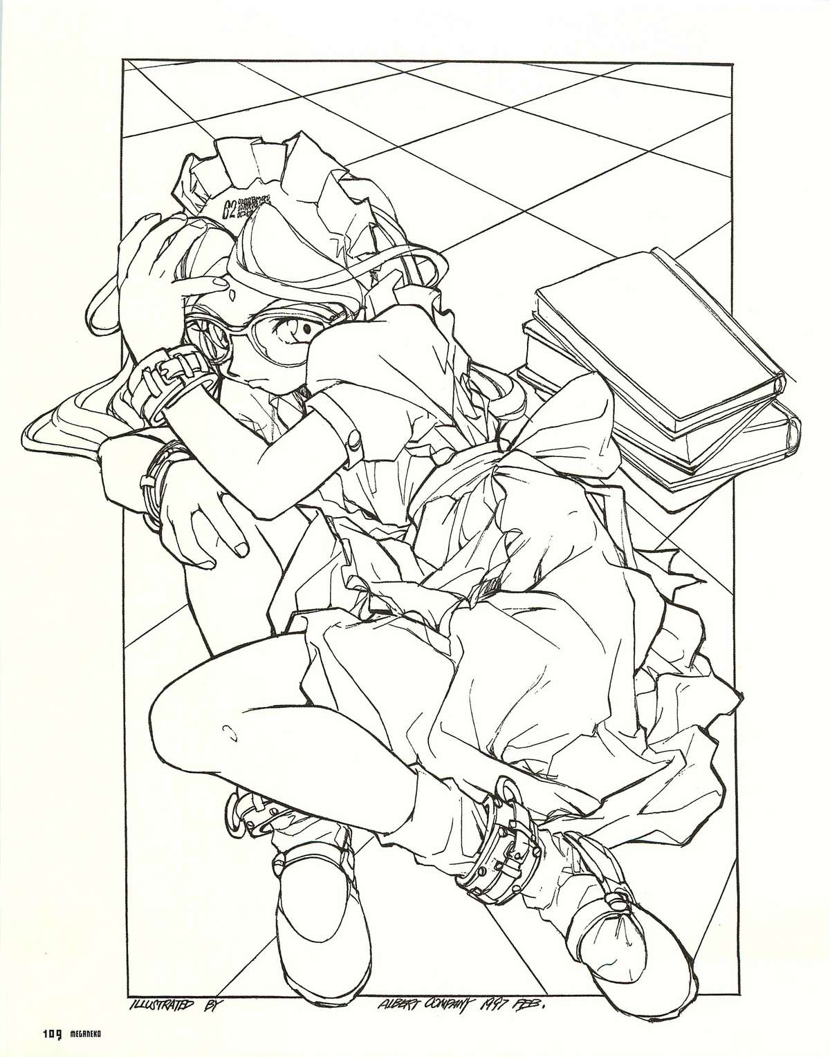 [E＝MC2] MEGANEKO E=mc2 illustrations