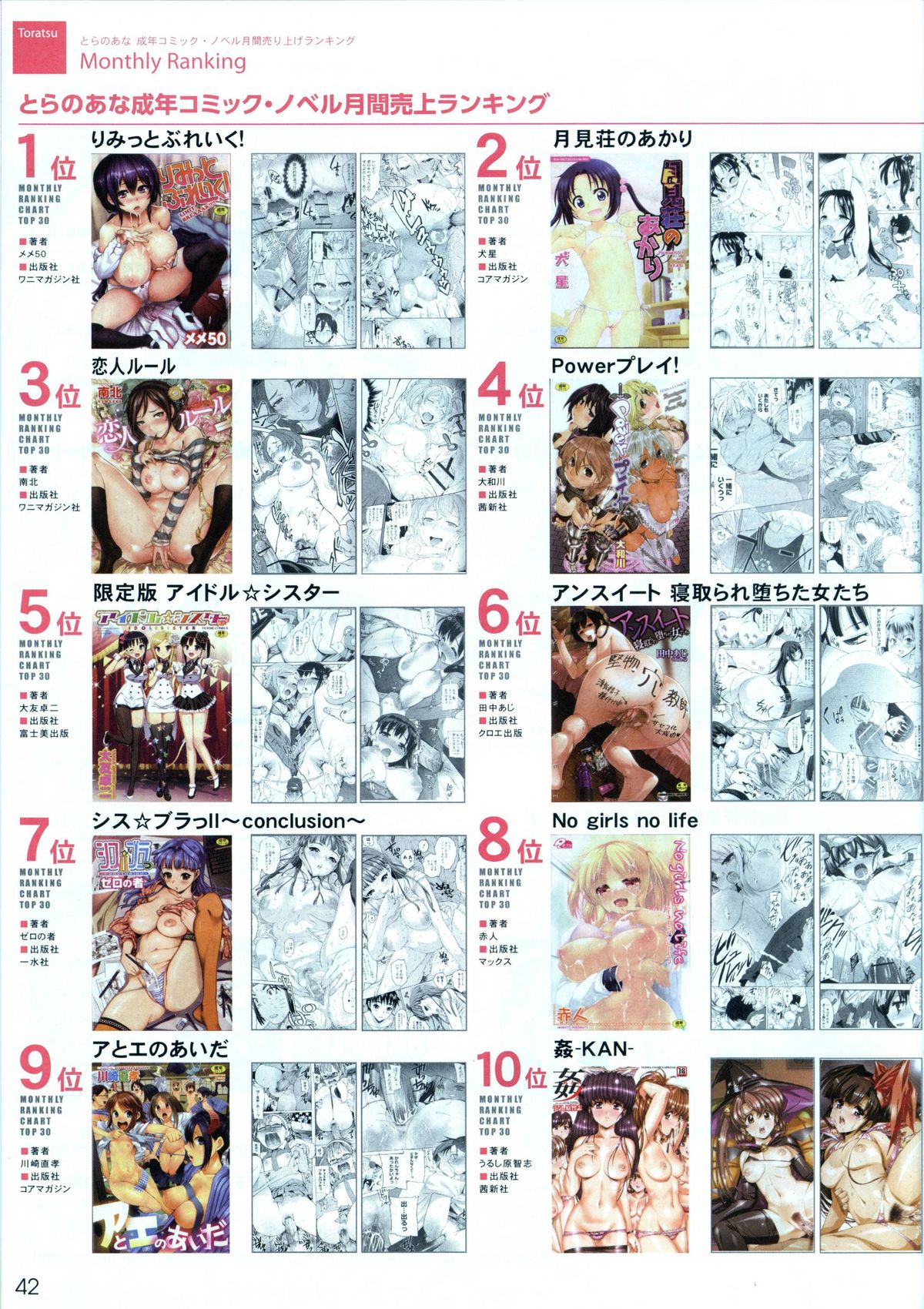 （とらのあな）VOL。 1792012年春虎津