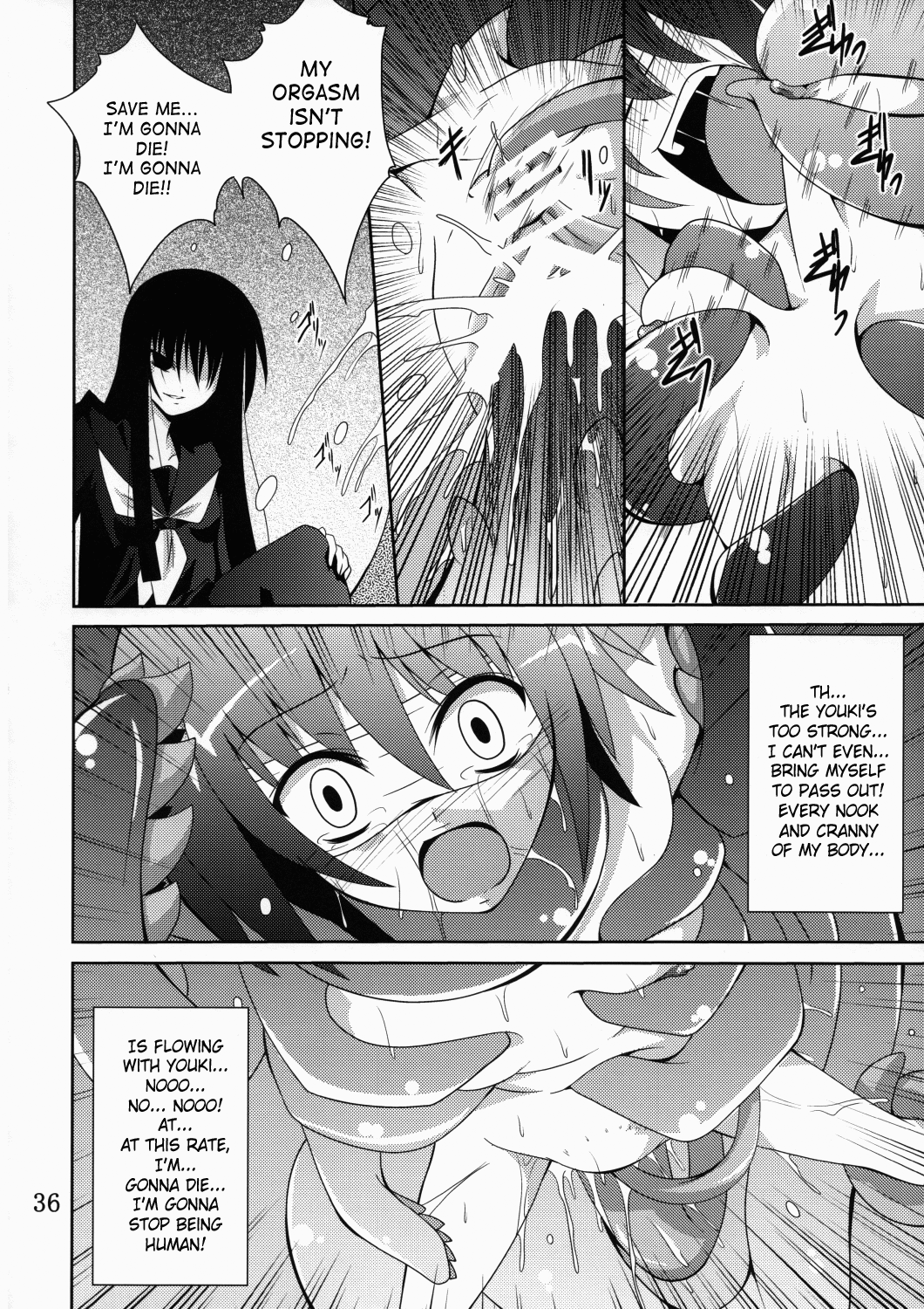 (C78) [夜の勉強会 (ふみひろ)] あやかし狐 二 (ぬらりひょんの孫) [英訳]