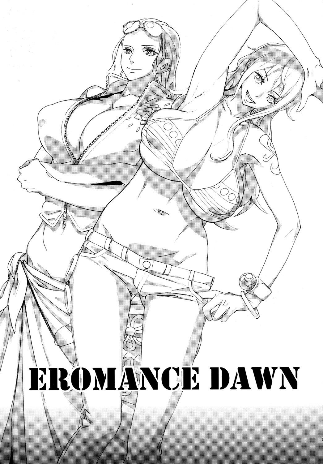 (C79) [Abradeli Kami (ボボボ)] 油照紙束 No.08 EROMANCE DAWN (ワンピース) [英訳] [無修正]