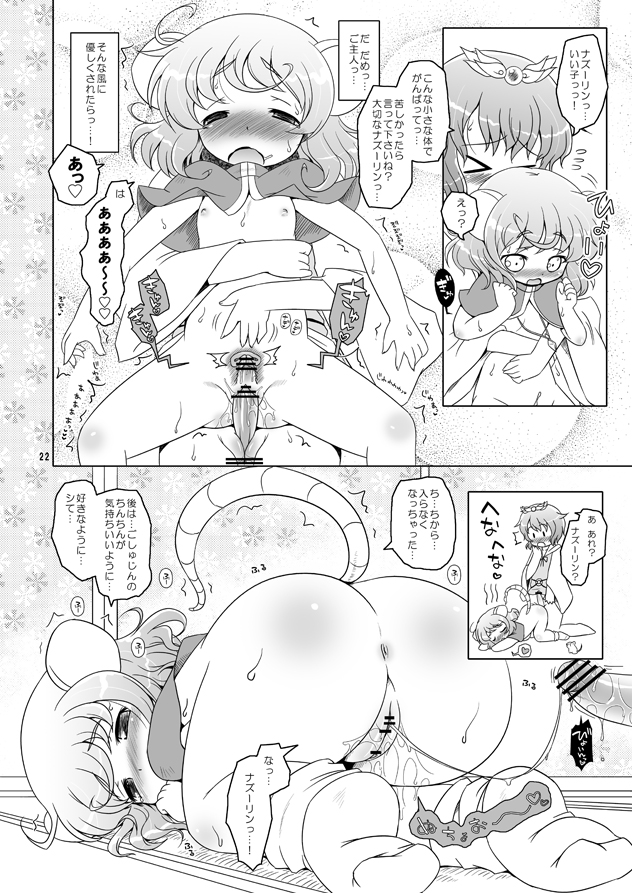 (同人誌) [オロリヤ鉛筆堂 (無有利安 & 博恵夏樹)] わたしのナズーリン (東方)