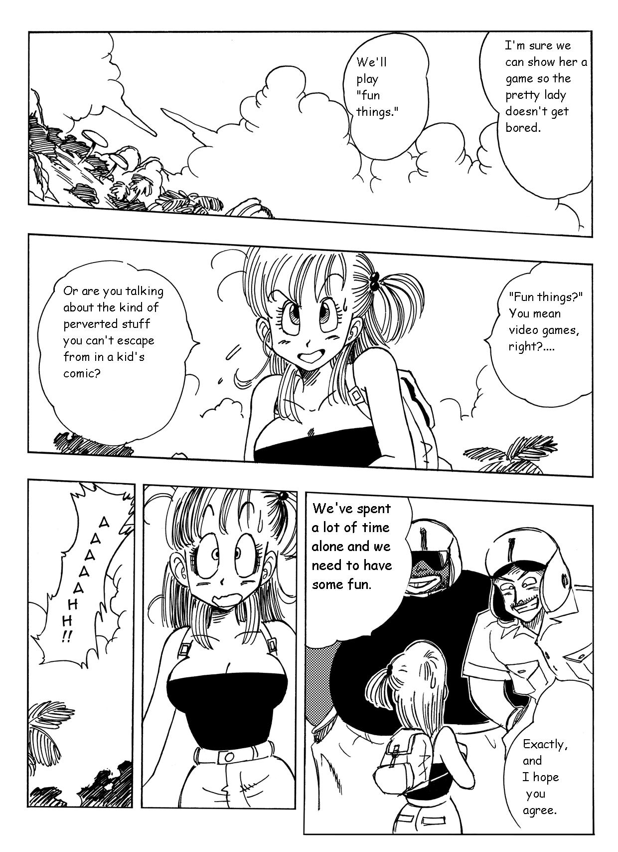 [山本] ブルマとなかまたち・クソクラエマヌケ・ (ドラゴンボール) [英訳]