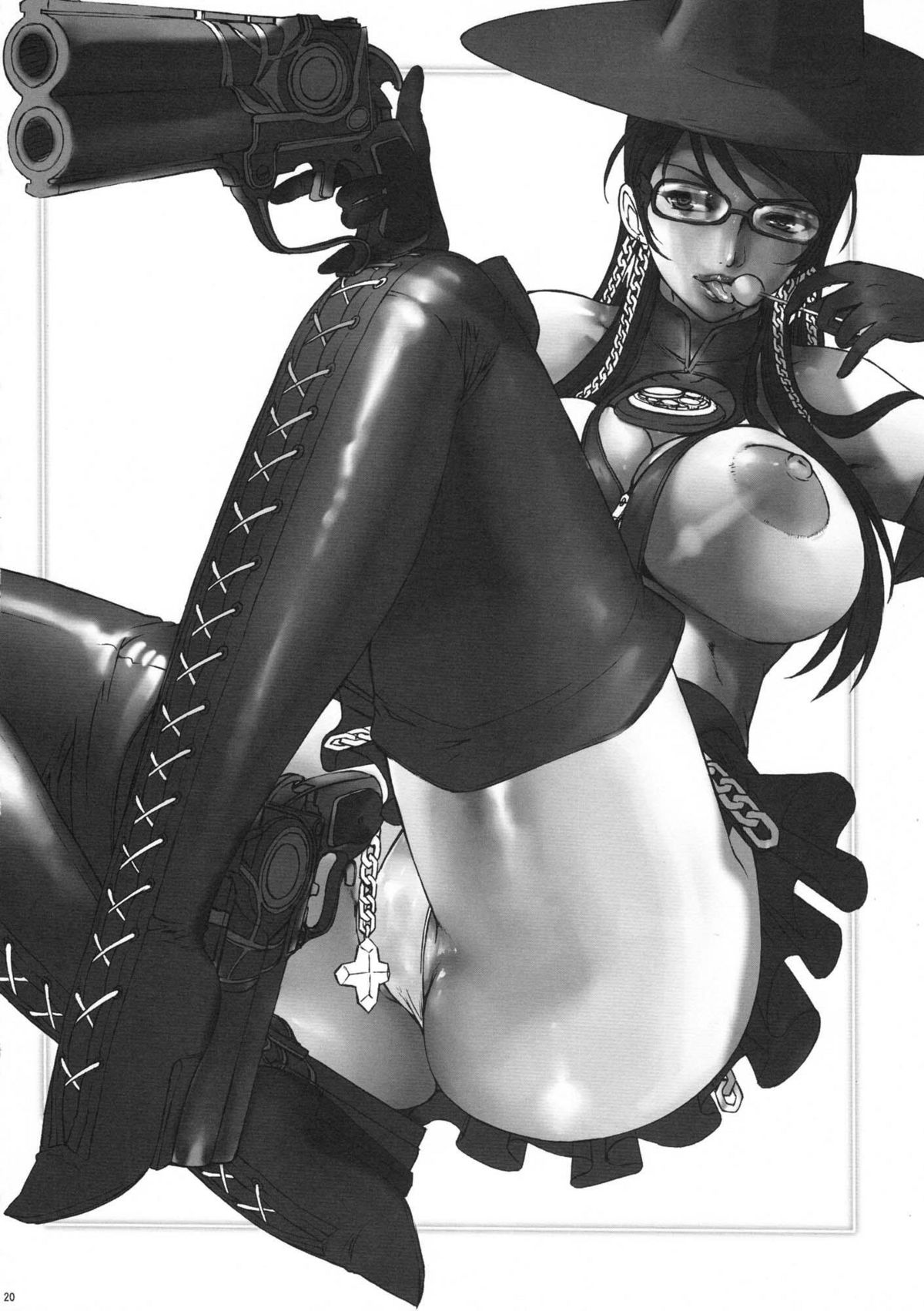 (C77) [えすかるご倶楽部 (十羽織ましゅまろ)] Bitch & Fetish (BAYONETTA - ベヨネッタ) [英訳]