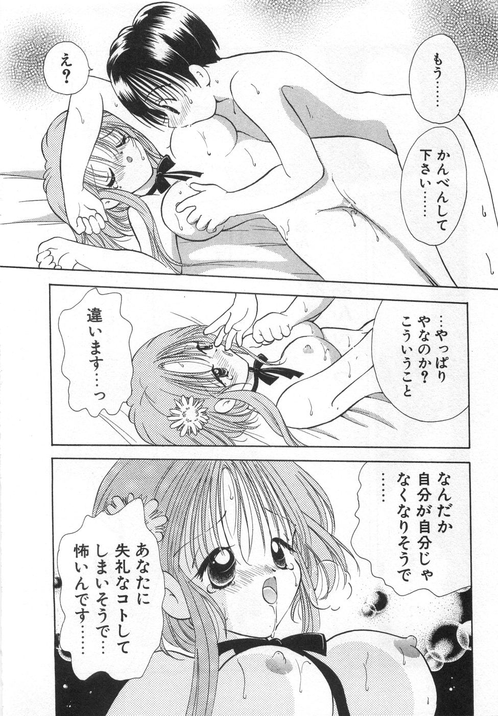 [後藤羽矢子] オレンジ色の花