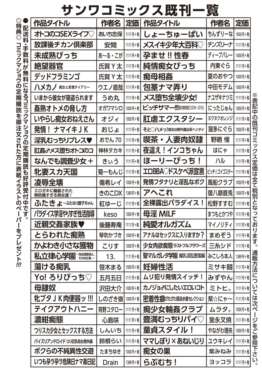 コミック・マショウ 2018年9月号 [DL版]