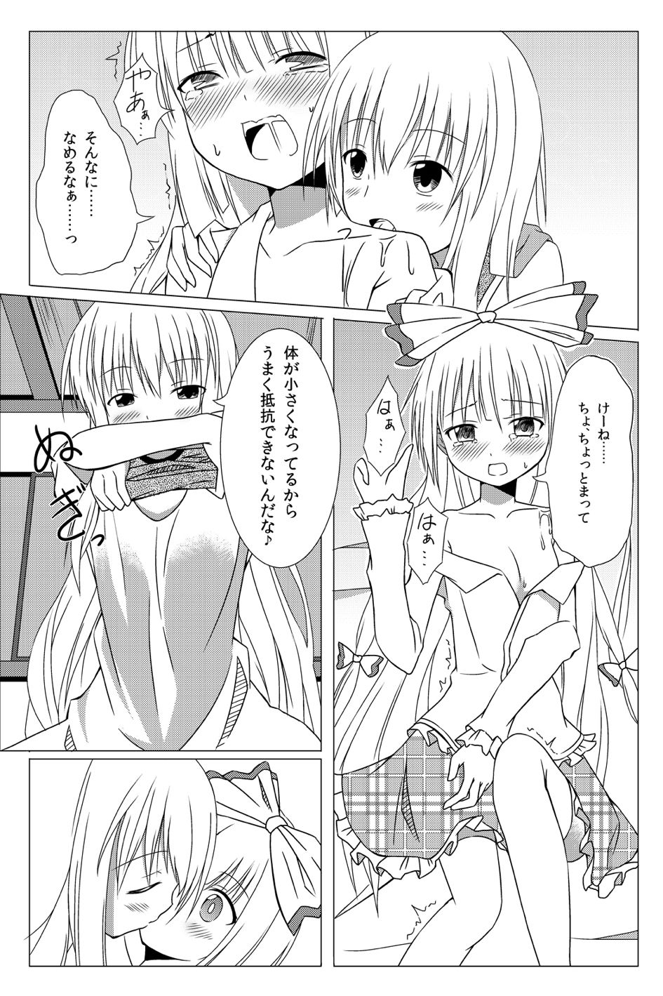 (C84) [井戸端会議所 (ふりいど)] 私の可愛いもこたん (東方Project)