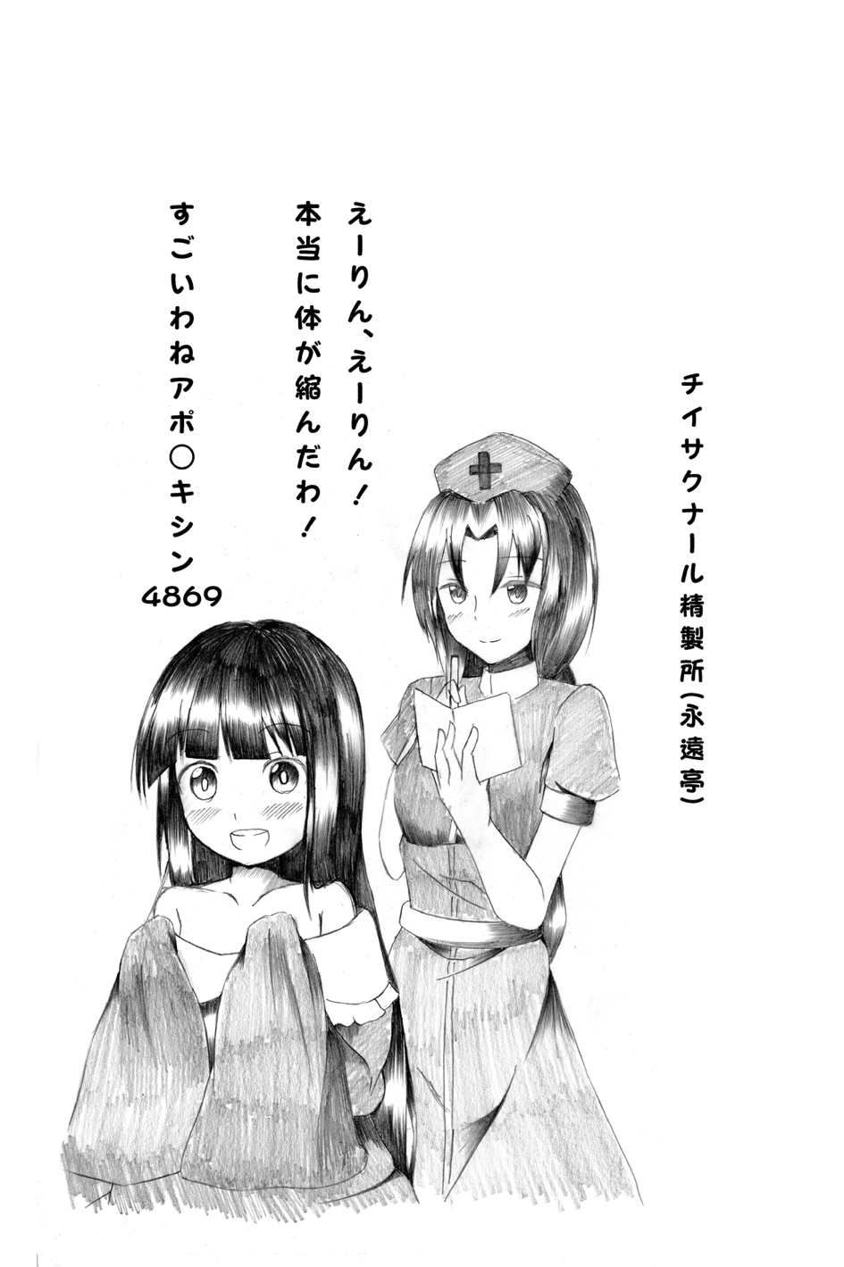 (C84) [井戸端会議所 (ふりいど)] 私の可愛いもこたん (東方Project)