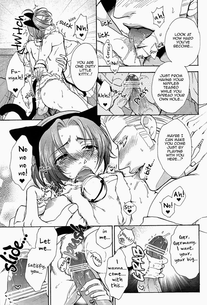 (擬人化王国6) [鋼鉄朗。 (さきいか。)] パラノイア・ハネムーン (Axis Powers ヘタリア) [英訳]