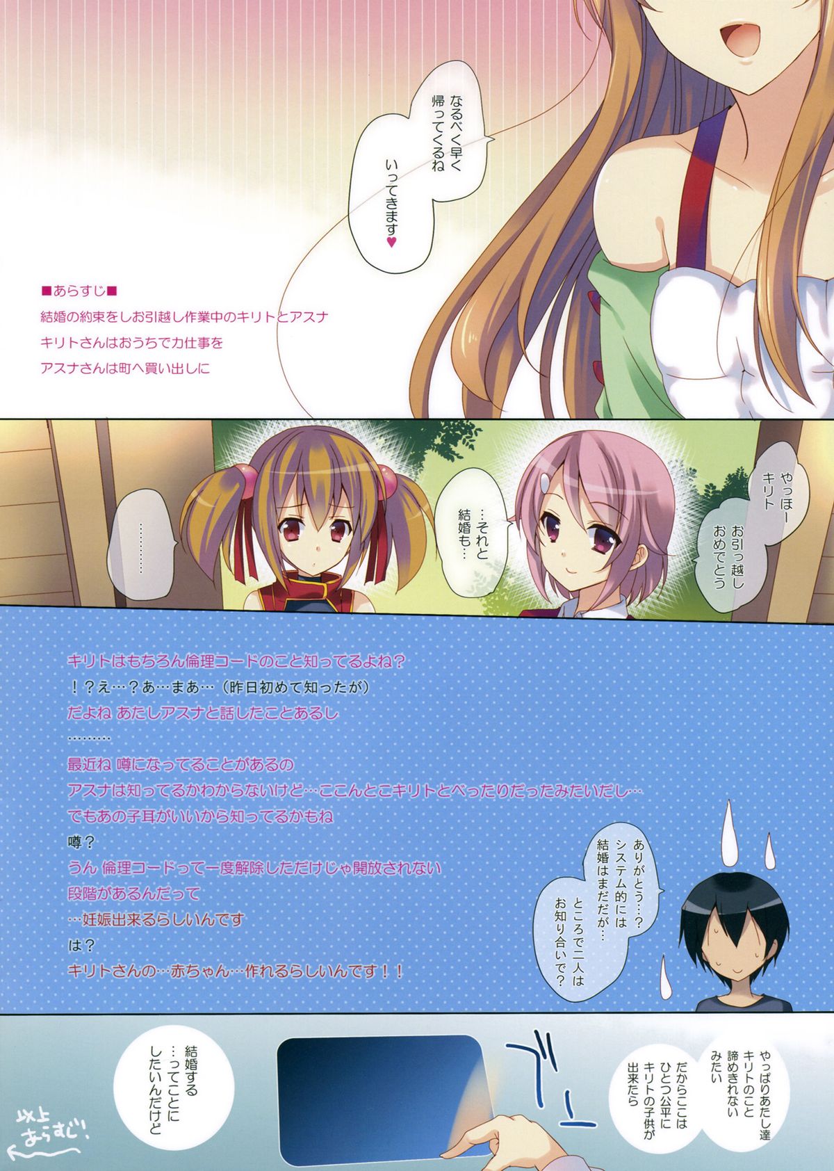 [SEM;COLON (蜜キング)] 倫理コード：第二層 (ソードアート・オンライン)