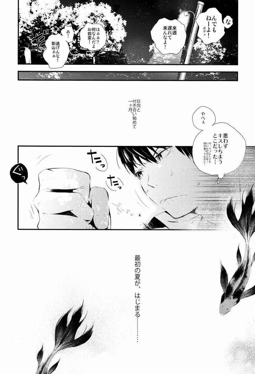(C84) [あこや貝とオマールえび (おおきぼん太)] 炭酸少年 (ハイキュー!!)