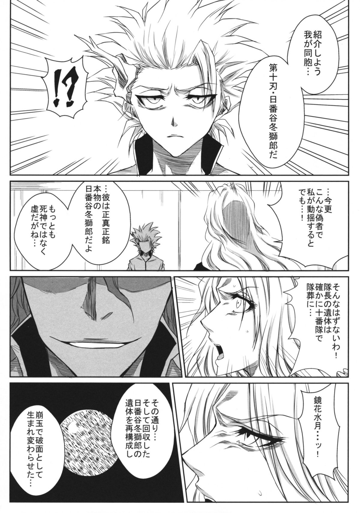 (CC大阪74) [ヘタの横好き (ドゥンガ)] 獅 (ブリーチ)